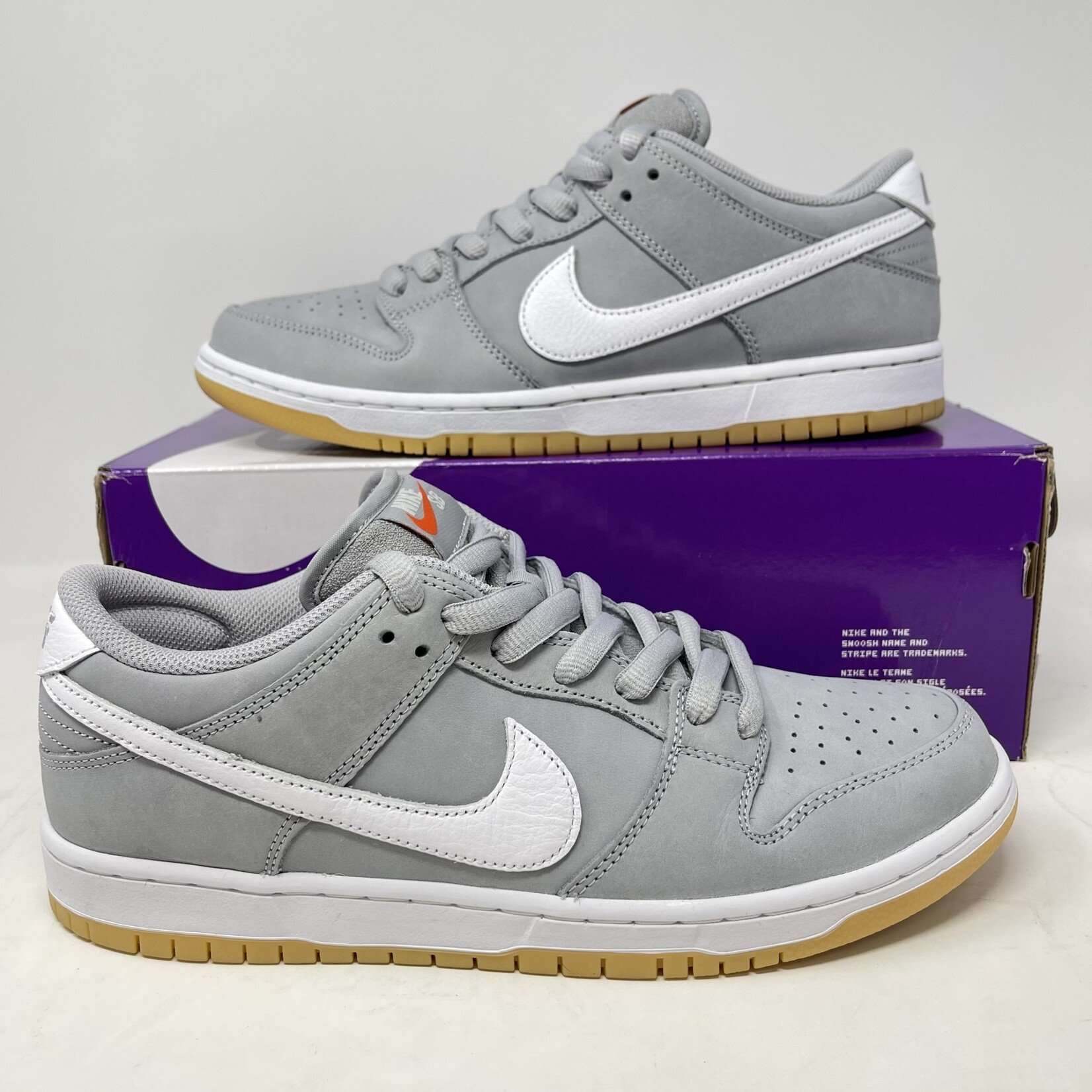 Nike Nike SB Dunk Low Pro ISO Orange Label Wolf Grey Gum