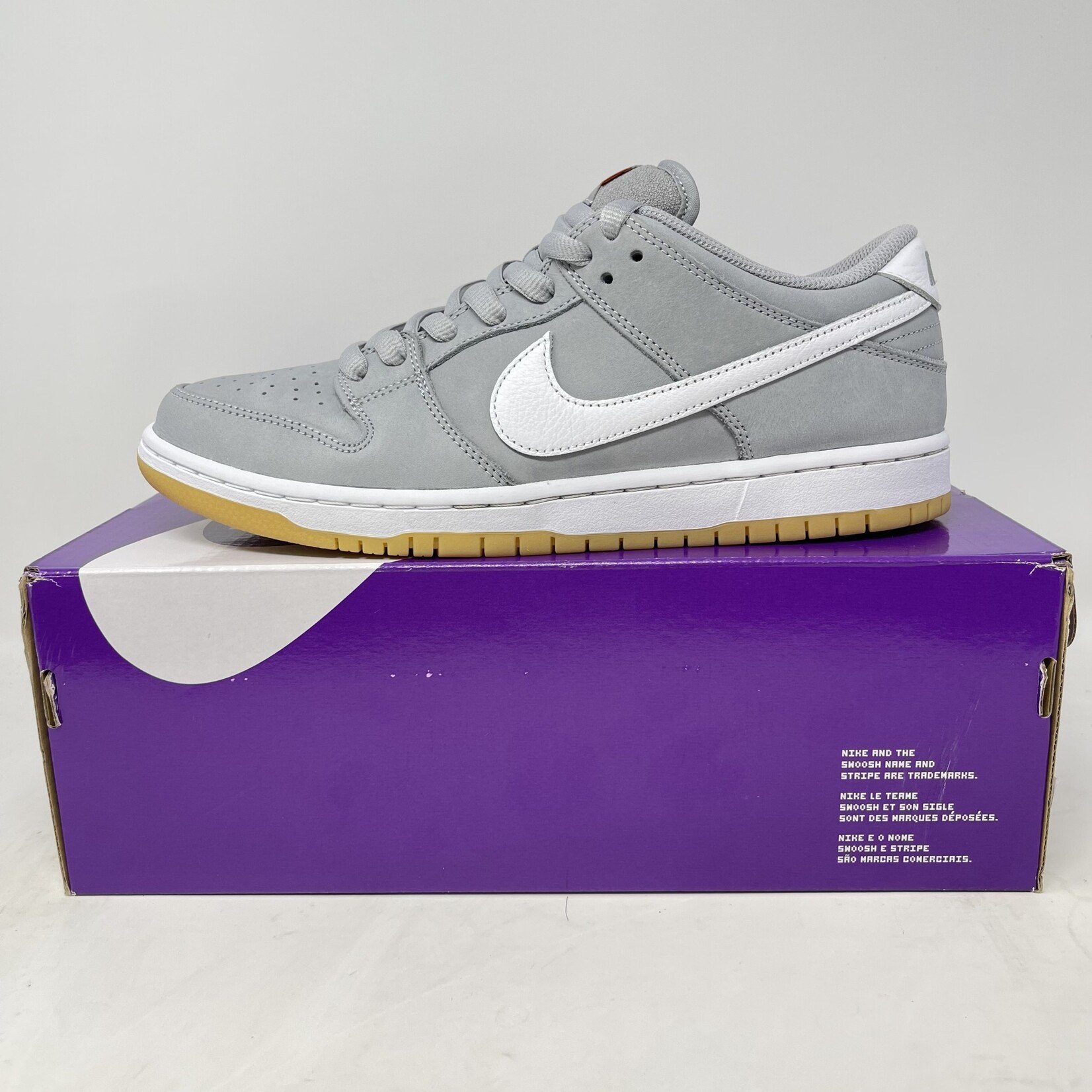 Nike Nike SB Dunk Low Pro ISO Orange Label Wolf Grey Gum