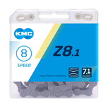 KMC KMC, Z8.1 GY/GY, Chain, Speed: 6/7/8, 7.1mm, Links: 116, Grey