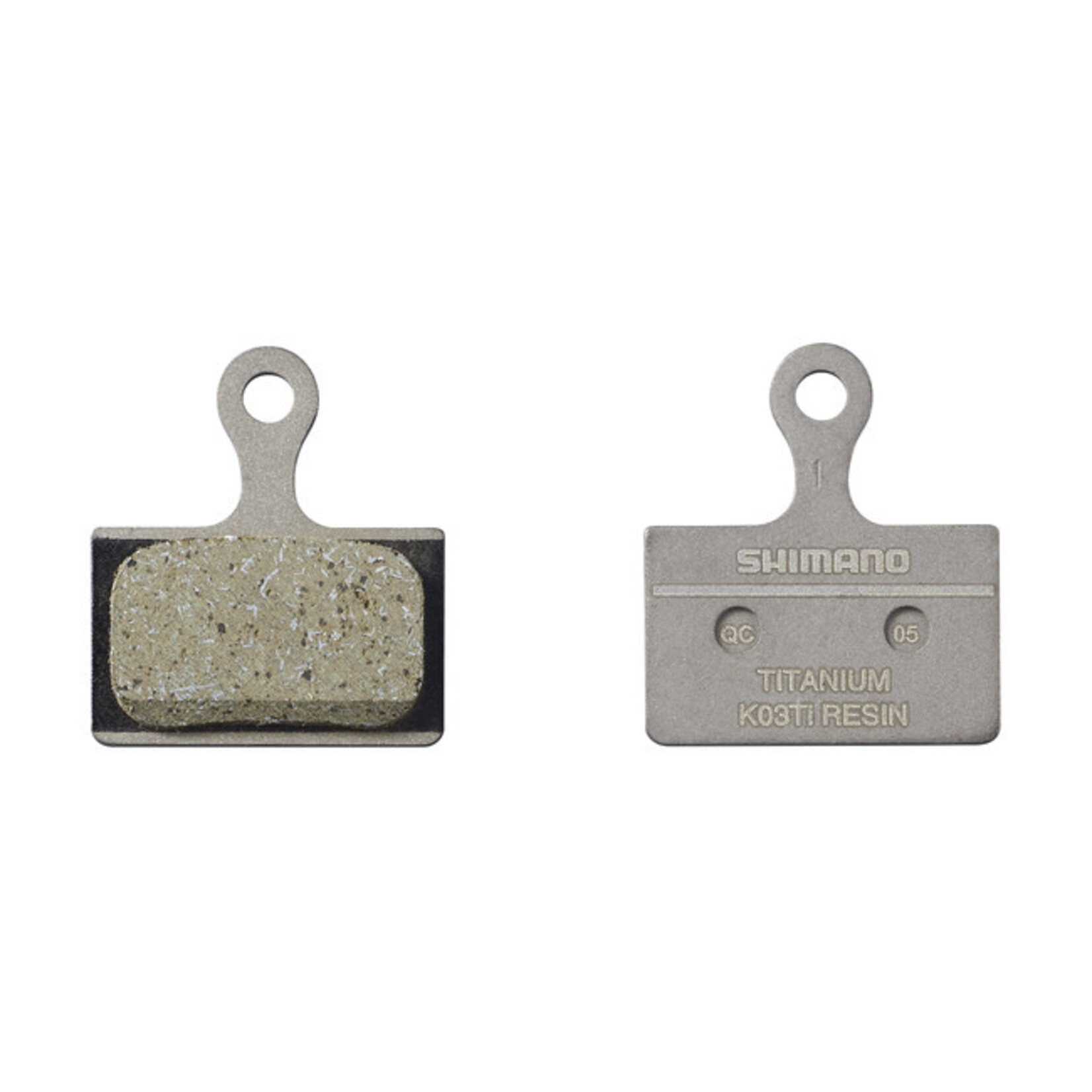 Shimano Shimano, K-Type, Disc Brake Pads, Shape: Shimano K-Type/L-Type, Resin, Pair, Ti