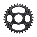 Shimano Shimano, XT SM-CRM85, Chainring, Teeth: 30, Speed: 12, BCD: Direct Mount, Aluminum/Composite/Steel, Black