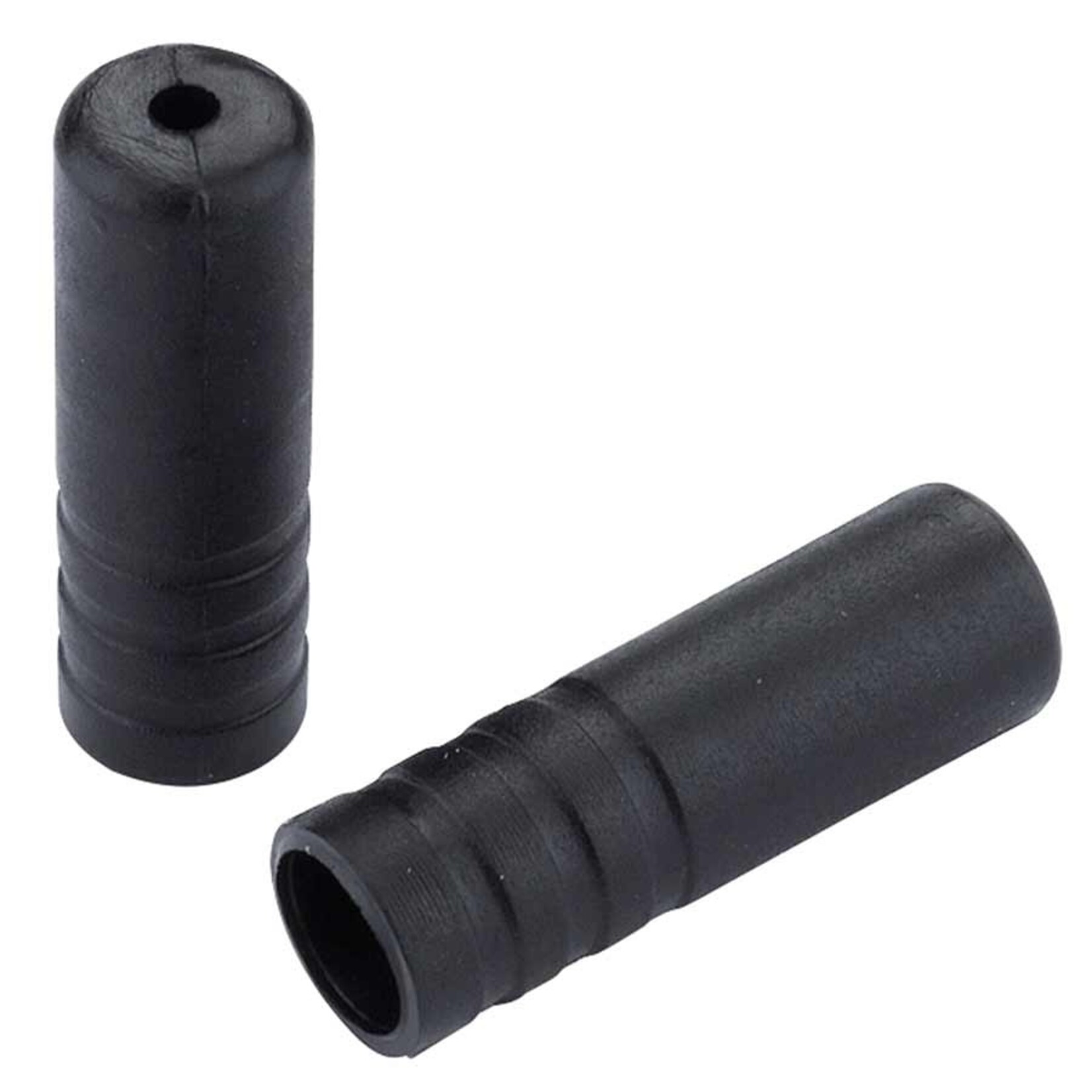 Jagwire Jagwire, Housing ends, 4mm, Plastic, Black, Bottle of 100