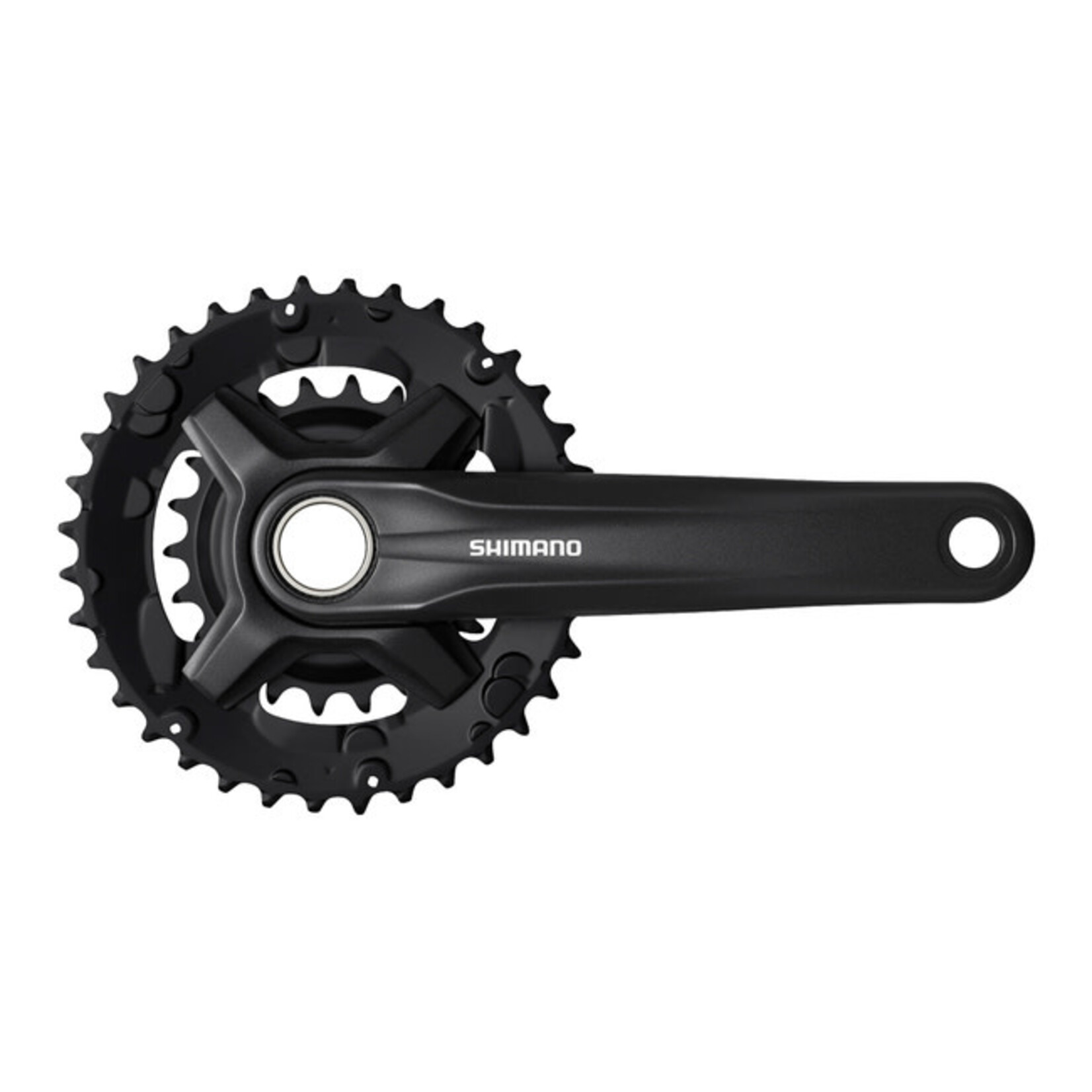 Shimano Shimano, FC-MT210-3, Crankset, Rear 9sp., 2pc., 175MM, 40-30-22T, Black