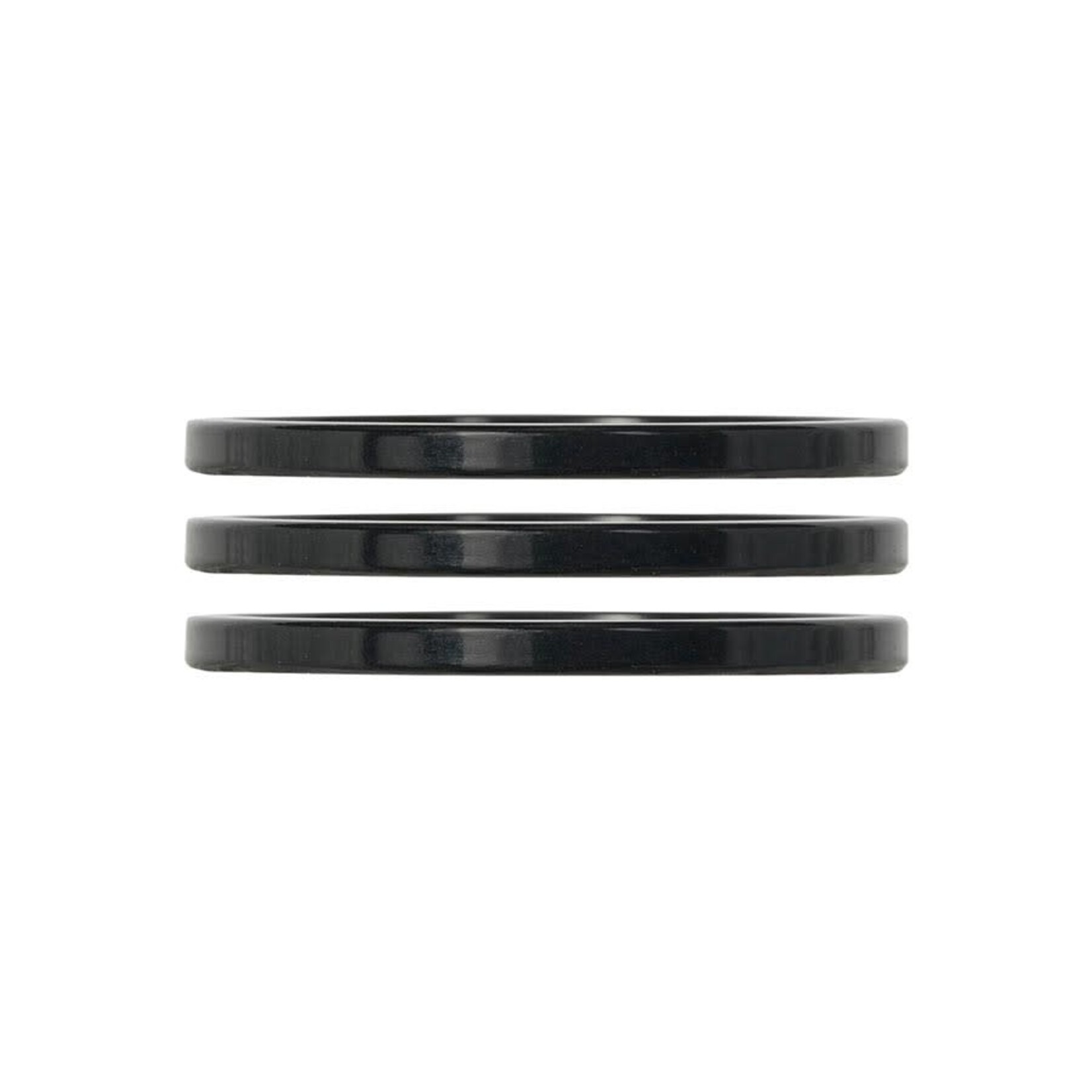 Industry Nine Industry Nine, iRiX, Headset Spacer, 1-1/8'', Height: 2.5mm, Aluminum, Black, 3pcs