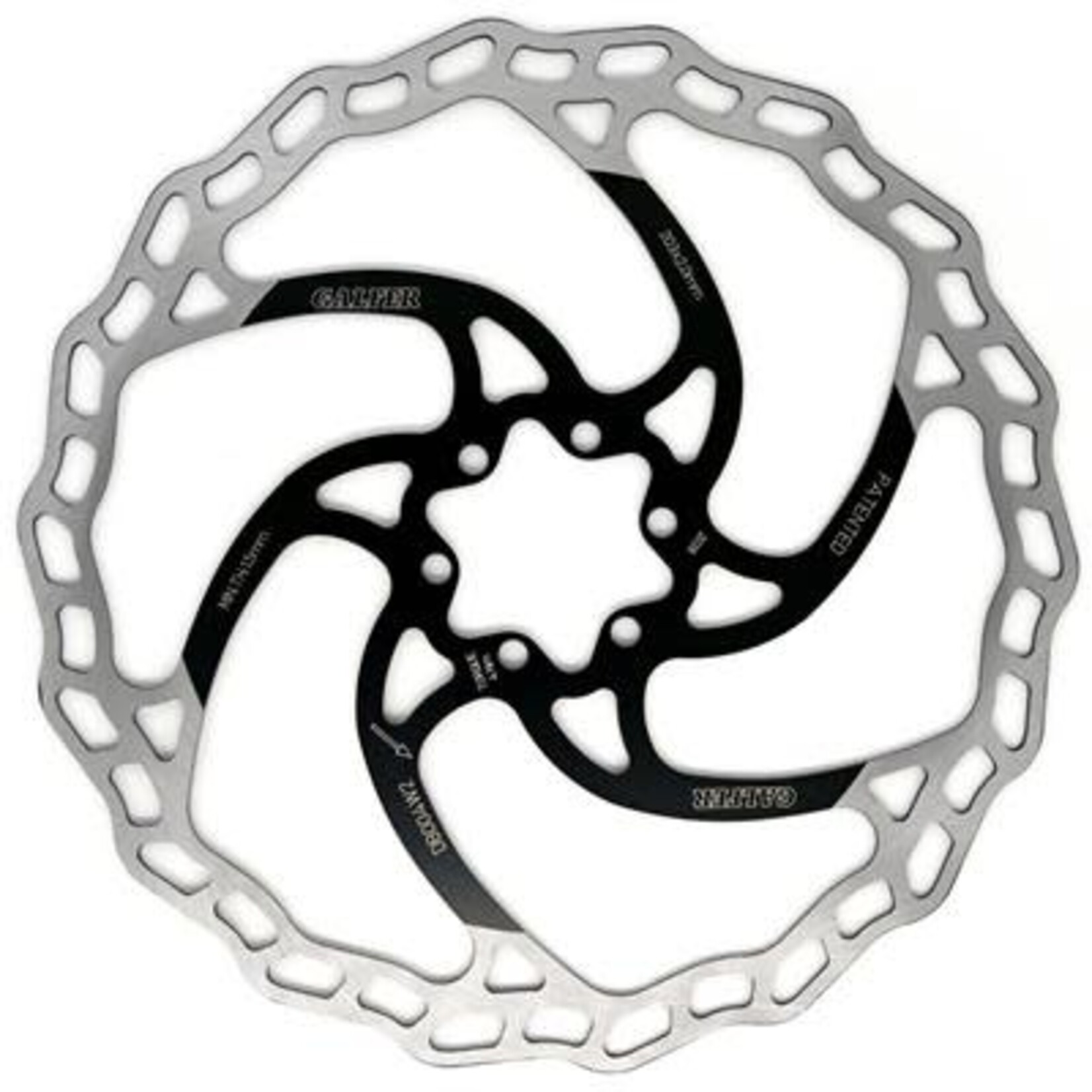 GALFER Galfer, Brake Wave Rotor, 203mm x 2.0mm  MTB/E-bike, 6 BOLT
