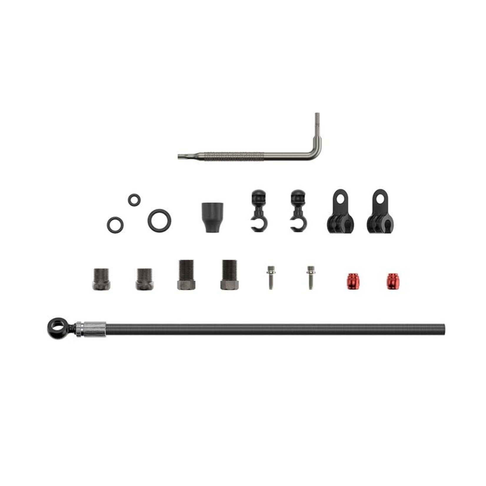 SRAM SRAM, Hose Kit - Black Banjo, 2000mm, Black