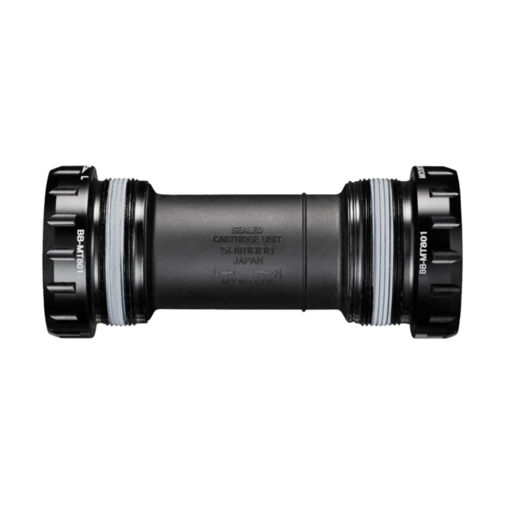 Shimano Shimano, XT BB-MT801, BSA, BB Shell: 68/73mm, Steel, Black