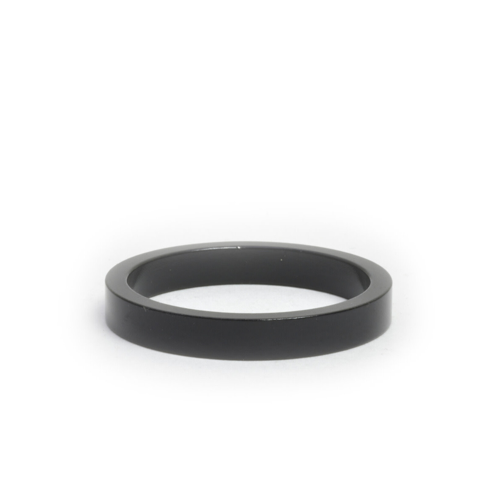 Wheels Manufacturing Wheels Manufacturing, Headset Spacer, 1-1/8'', Height: 5mm, Aluminum, Black, single