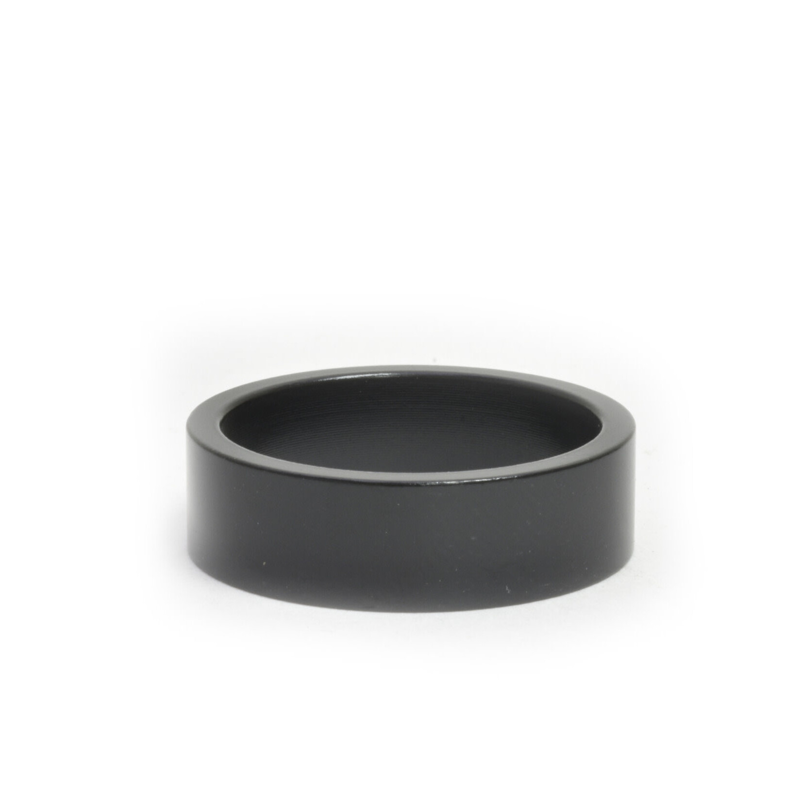 Wheels Manufacturing Wheels Manufacturing, Headset Spacer, 1-1/8'', Height: 10mm, Aluminum, Black, single