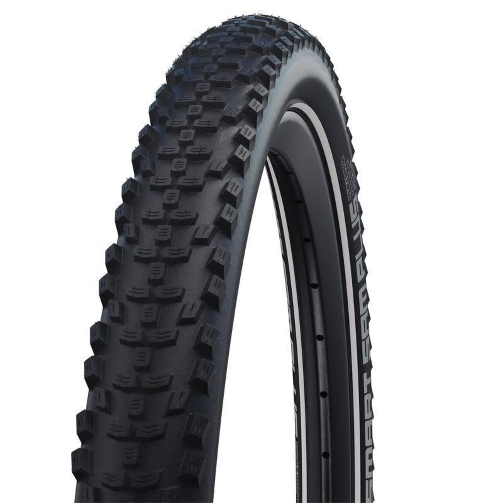 Schwalbe Schwalbe Smart Sam Plus Tire, 26 x 2.10 (54-559), Black, Reflective Strip, GreenGuard, Addix Compound, Wire