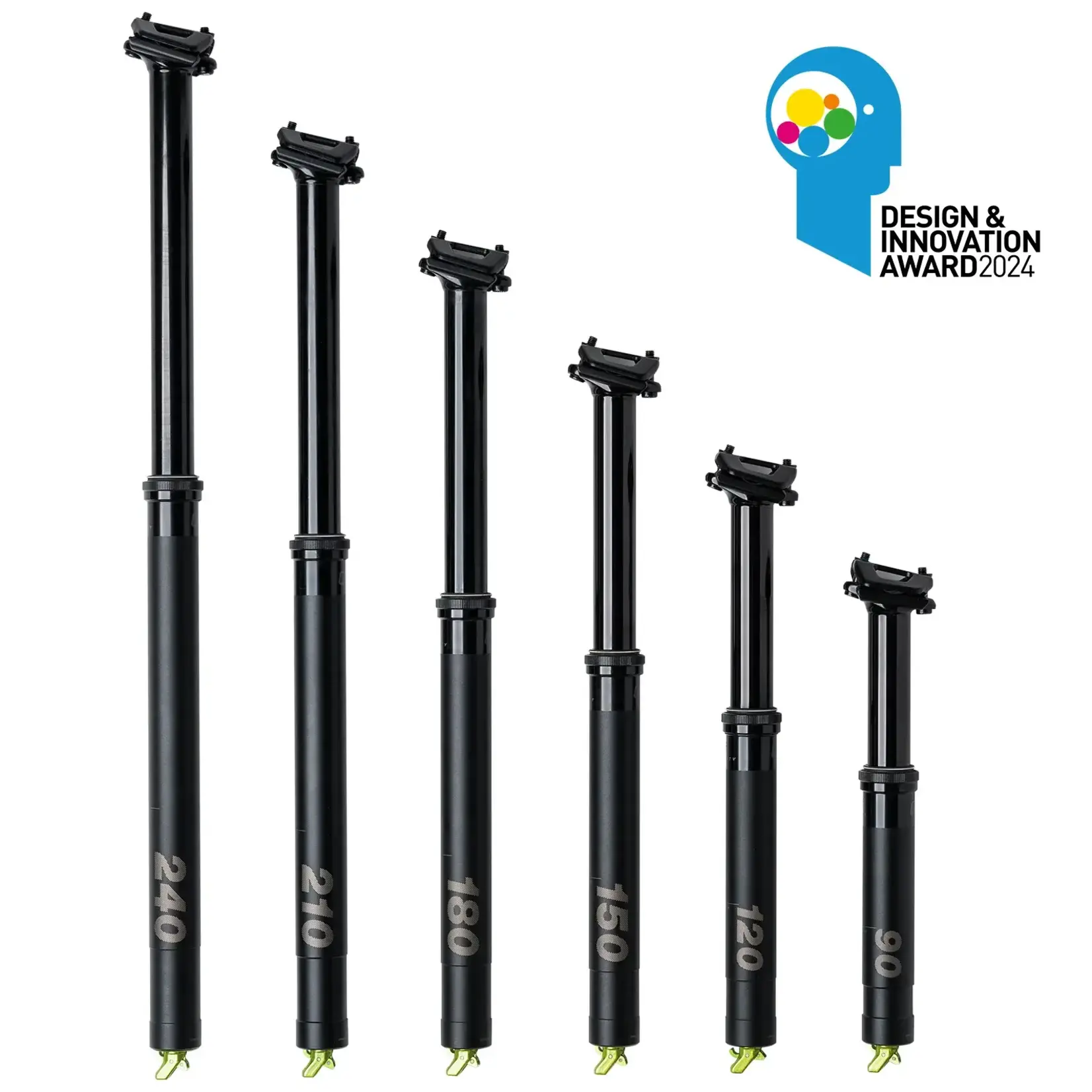 OneUp Components OneUp, V3 Dropper Post, (240mm) 31.6 x 595mm