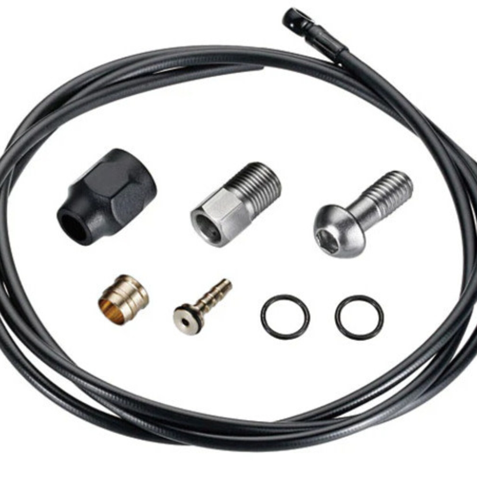 TRP TRP, Disc Brake Banjo Hose Kit - 2000 x 5.0mm, Black