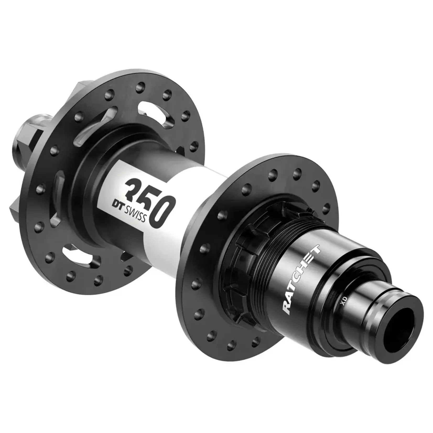 DT Swiss, 350 Rear Hub - 12 x 148mm, 6-Bolt, XD, Black, 32H,