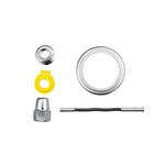 Shimano Shimano, COMPONENTS FOR SG-3C41, NEXUS, W/O GEAR & ARM CLIP, ROD 81.85MM, NON-TURN WASHER:LEFT, CAP NUT(L) & FLANGE NUT(R), DUST CAP, W/O BELL CRANK ONE