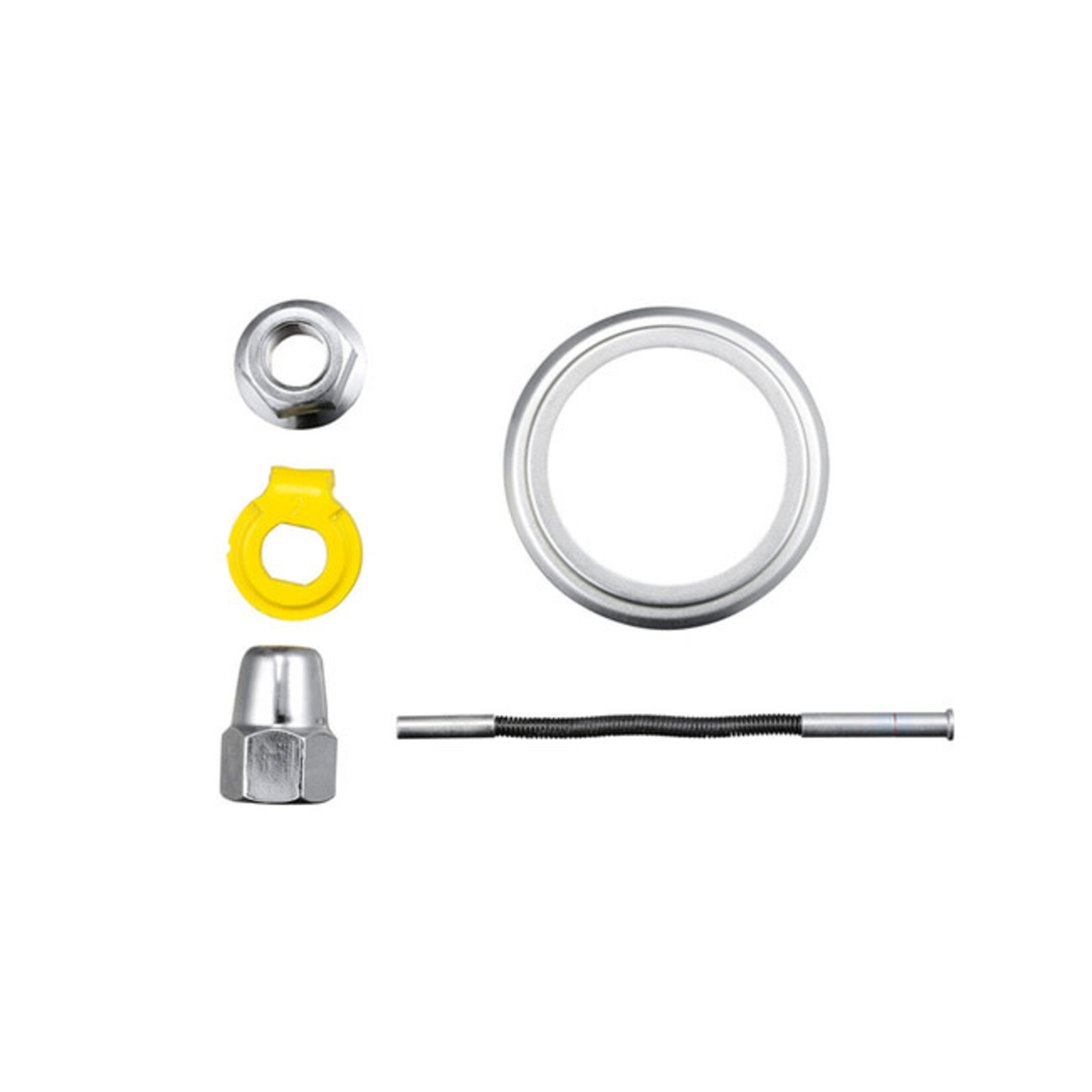 Shimano Shimano, COMPONENTS FOR SG-3C41, NEXUS, W/O GEAR & ARM CLIP, ROD 81.85MM, NON-TURN WASHER:LEFT, CAP NUT(L) & FLANGE NUT(R), DUST CAP, W/O BELL CRANK ONE