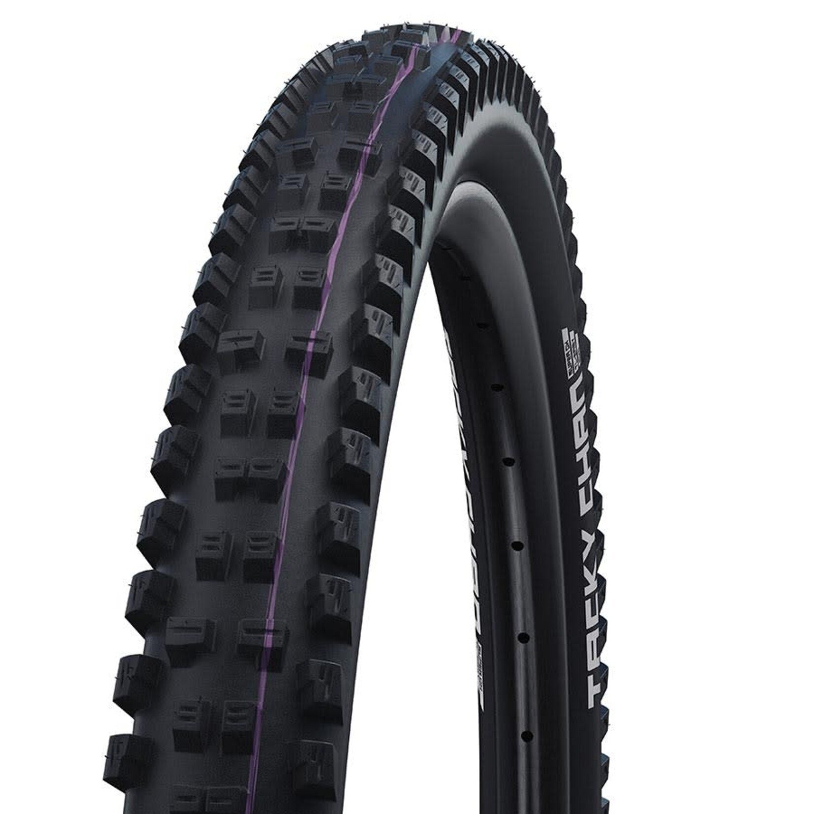 Schwalbe Schwalbe, Tacky Chan, Mountain Tire, 27.5"x2.40, Folding, Clincher, Addix Soft, Super Gravity, TL Easy, 67TPI, Black