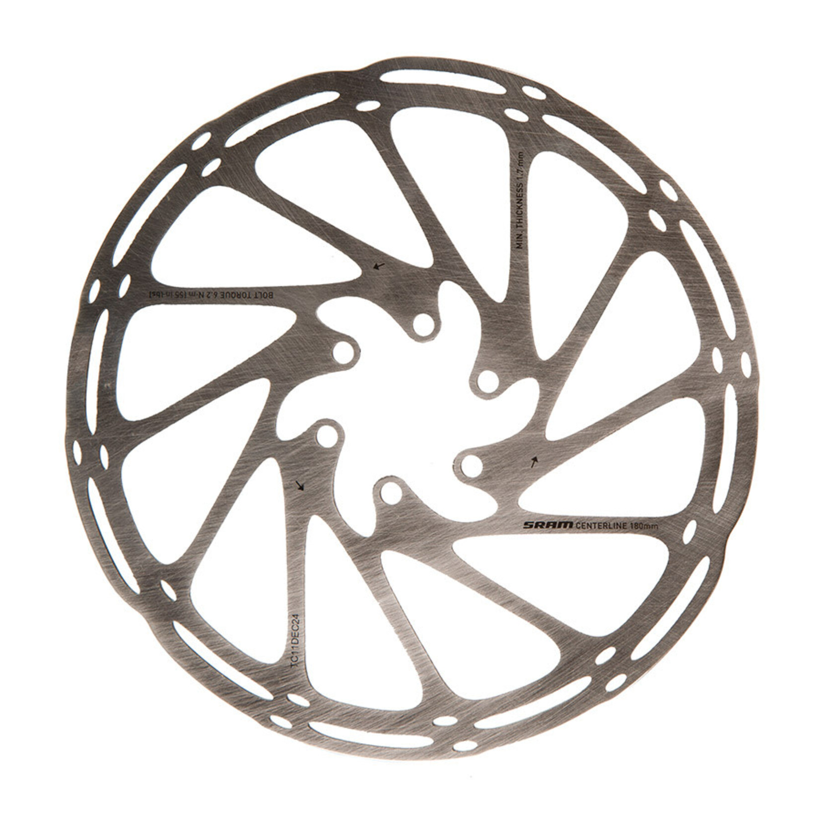 SRAM SRAM, Centerline A2 2.0mm, 180mm, ISO 6B
