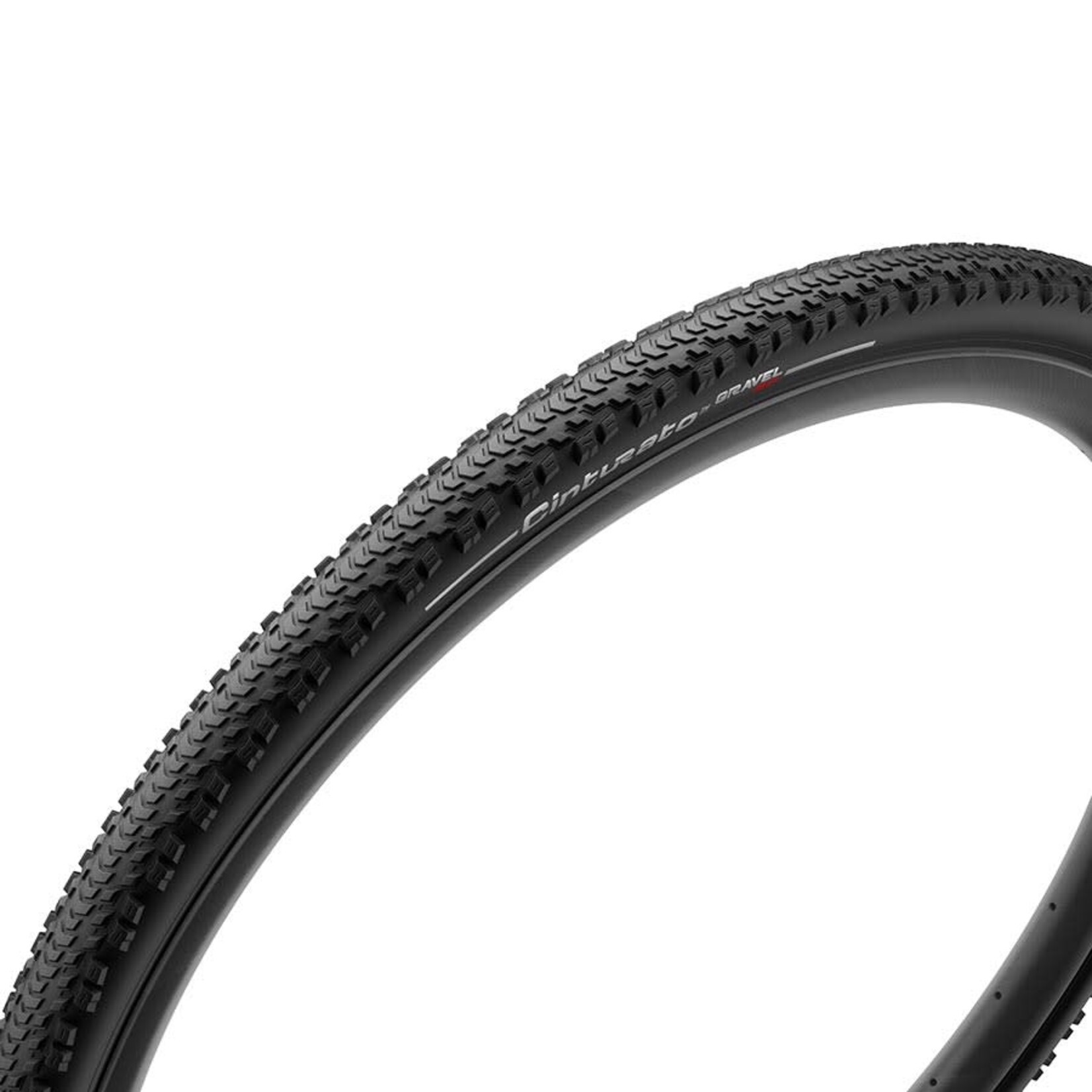 Pirelli Pirelli, Cinturato GRAVEL RC, Gravel Tire, 700x35C, Folding, Tubeless Ready, SpeedGrip, TechWALL+, 127TPI, Black