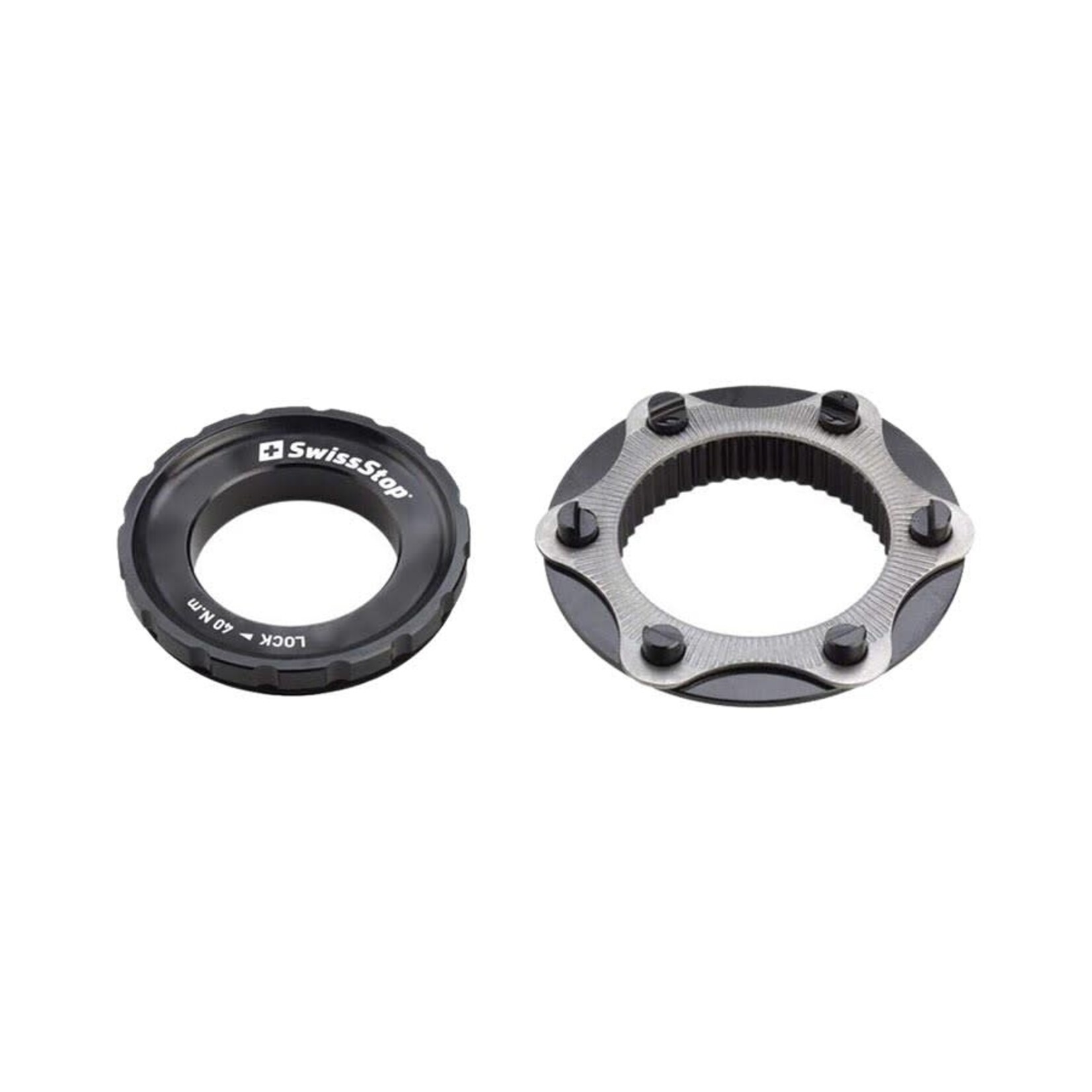 SwissStop SwissStop, Center Lock Adapter, ISO 6B