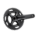 Shimano Shimano, GRX FC-RX600-11, Crankset, Speed: 11, Spindle: 24mm, BCD: 80/110, 30/46, Hollowtech II, 175mm, Black, Road Disc