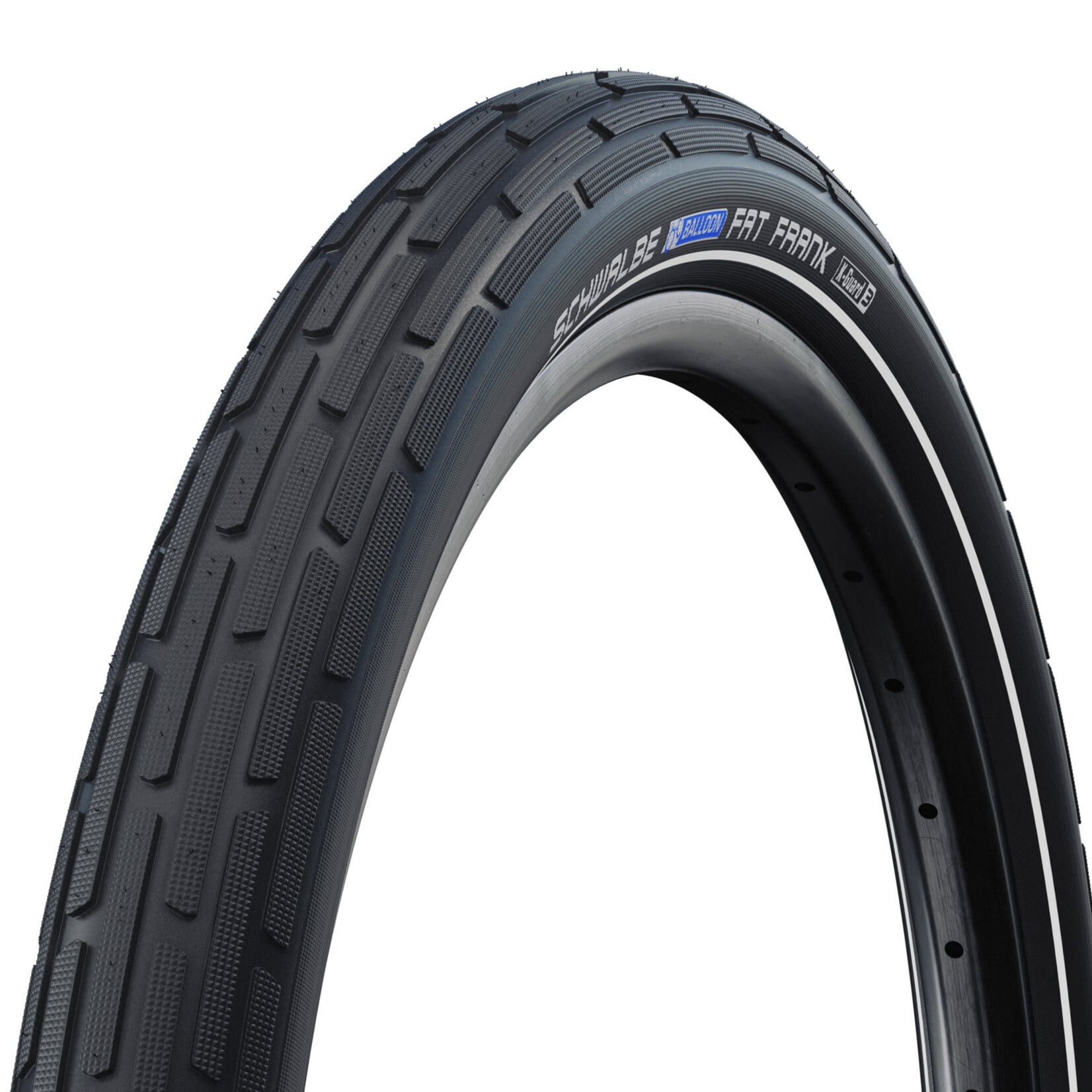 Schwalbe Schwalbe Fat Frank Tire, 26 x 2.35 (60-559), Black, Reflective Strip, Kevlar Guard, Wire