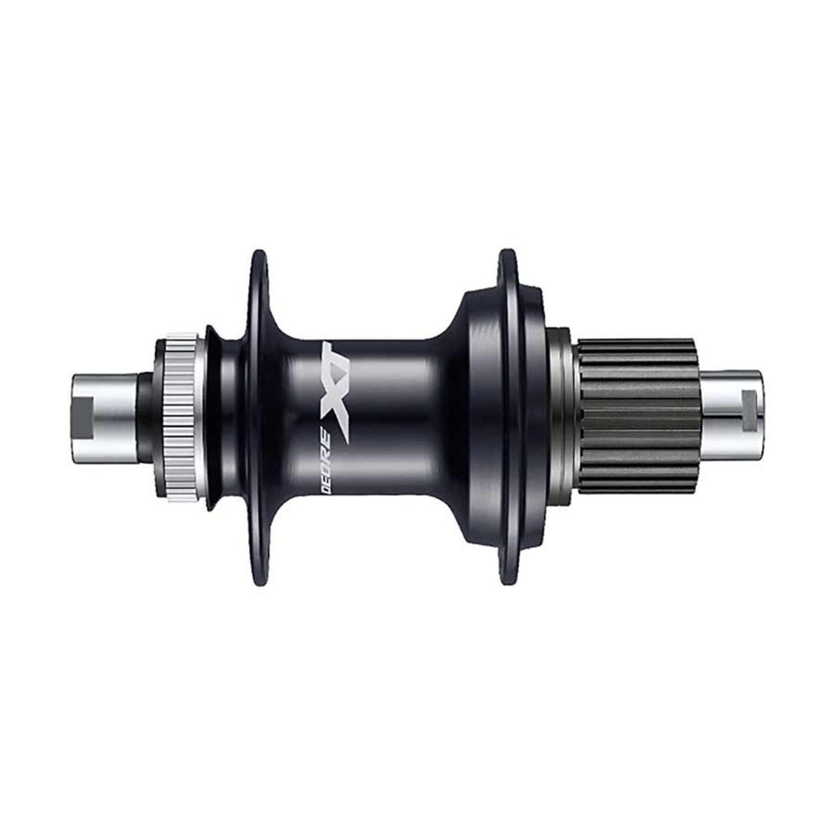Shimano Shimano, FH-M8110-B, Disc Hub, Rear, 32H, 12mm TA, 148mm, Shimano Micro Spline, Black