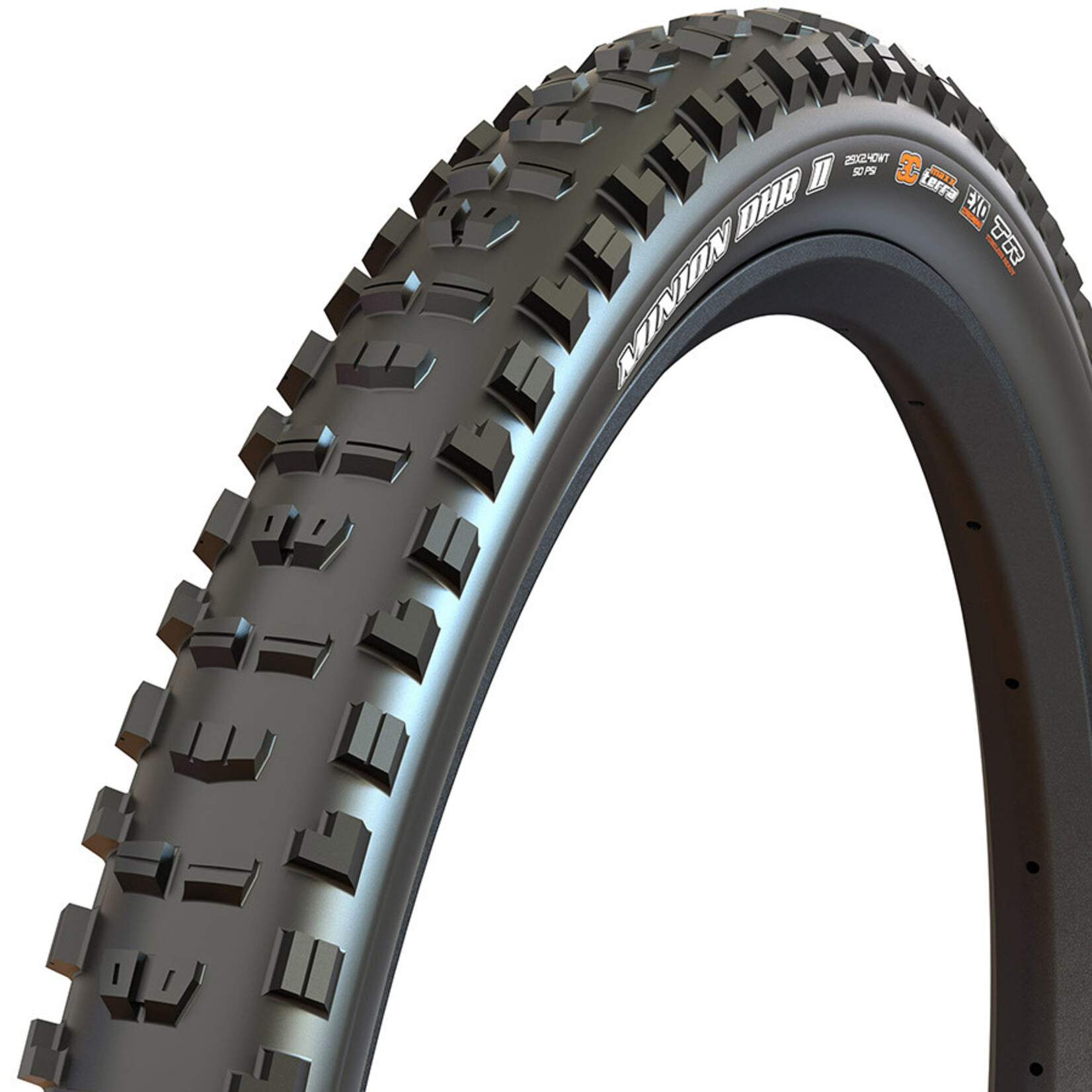 Maxxis Maxxis, Minion DHR2, Mountain Tire, 27.5"x2.40, Folding, Tubeless Ready, MaxxTerra, Double Down, Black