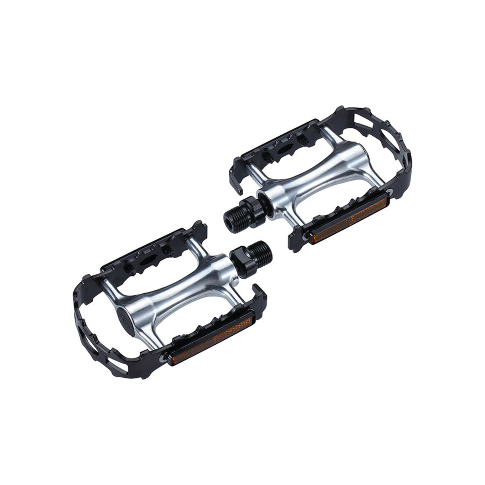 BBB Cycling BBB Cycling, BPD-16B BigFeet 2.0, Pedals, Body: Aluminum, Spindle: Cr-Mo, 9/16'', Black, Pair