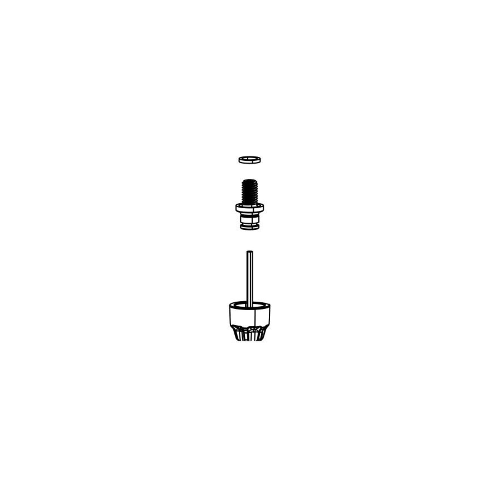 ROCKSHOX RockShox, Rebound Knob for Yari, 11.4015.404.027