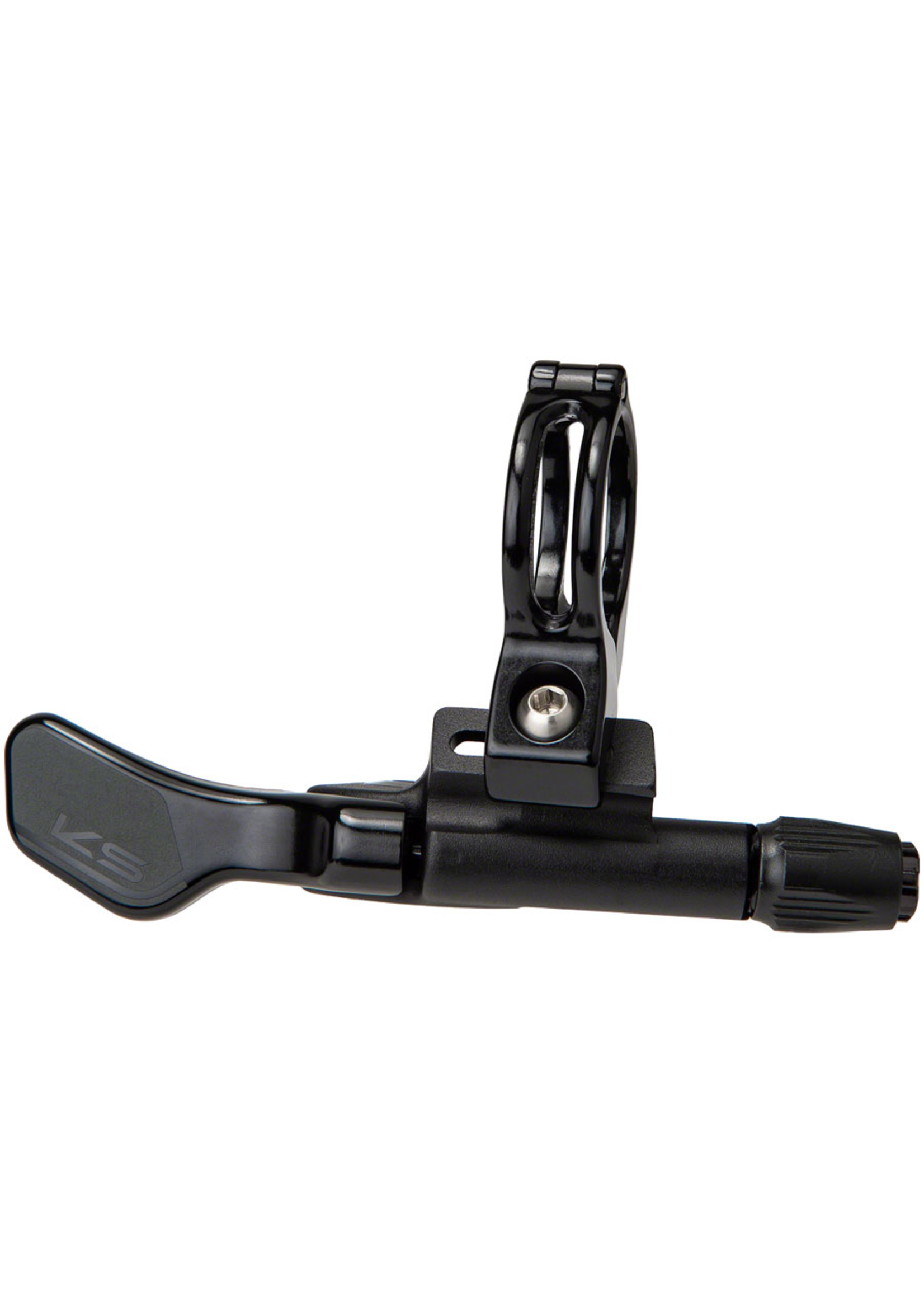 KS KS Southpaw Dropper Post Remote Lever - 22.2mm Clamp, Alloy