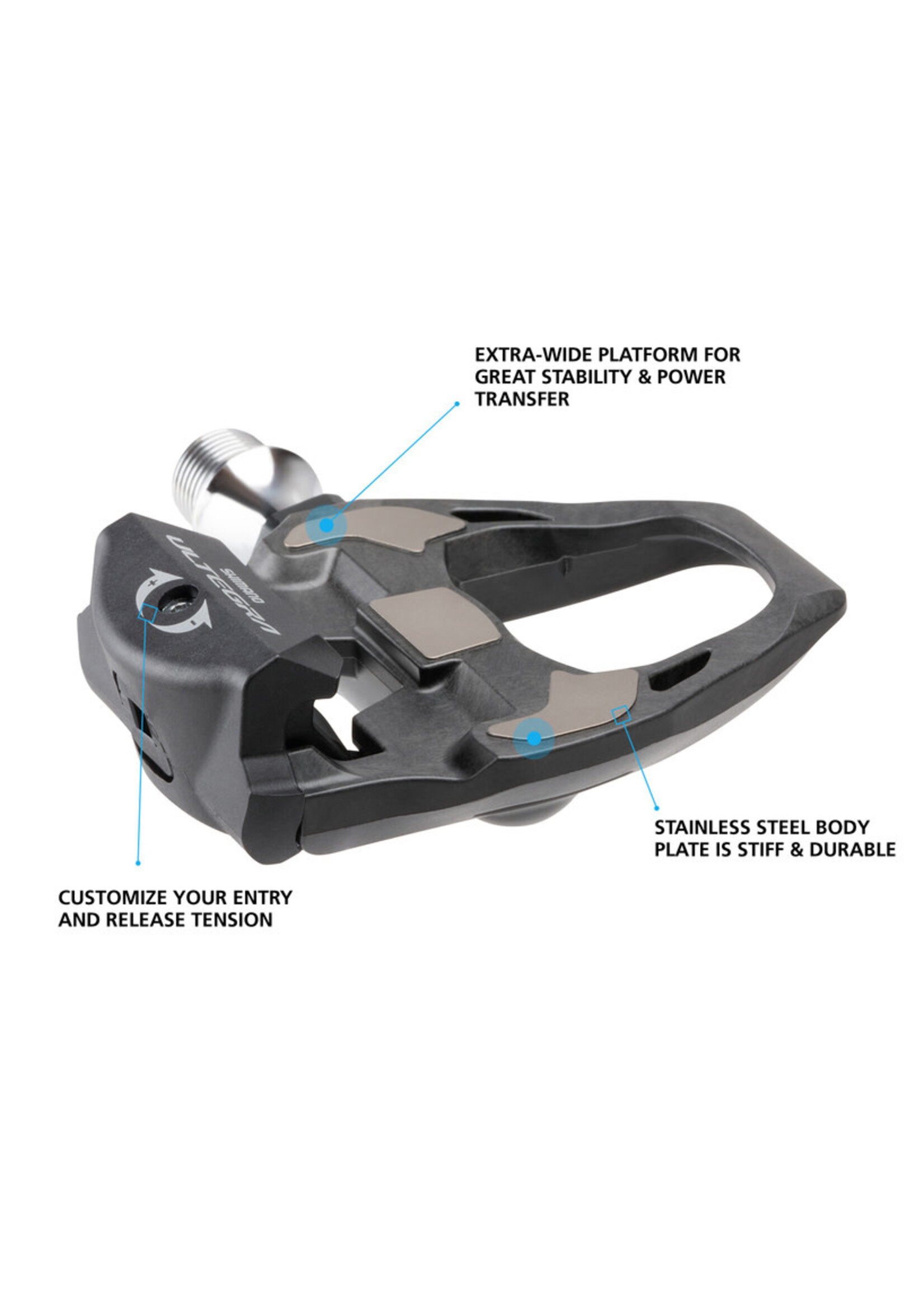 Shimano Shimano Pedal, PD-R8000, Ultegra, SPD-SL, W/Cleat (SM-SH11)