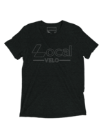 Again Bikes Local Velo Charcoal Ghost Outline T