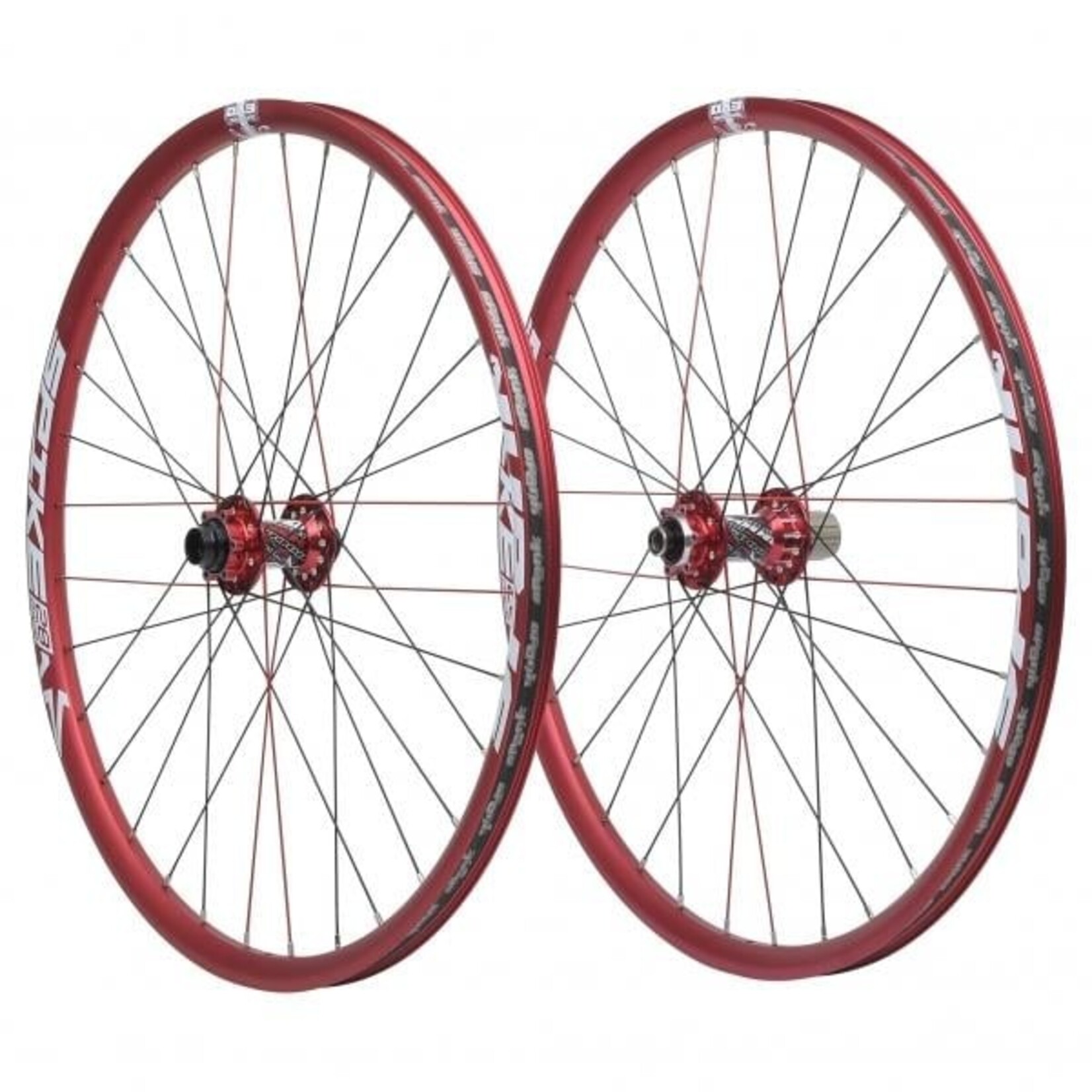 SPANK Spank Spike28, red, wheelset, 650b(hand built)