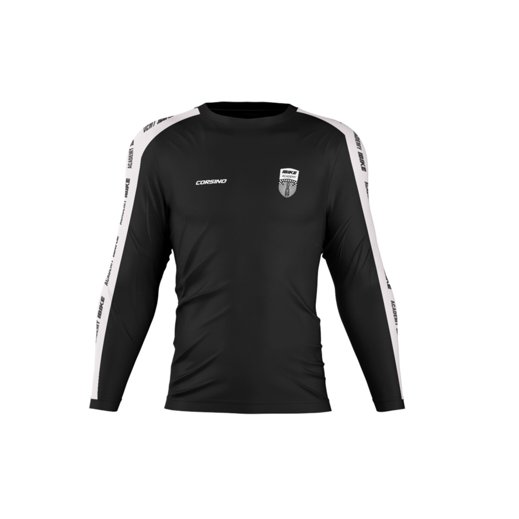 iBike Academy Jersey, Black/White