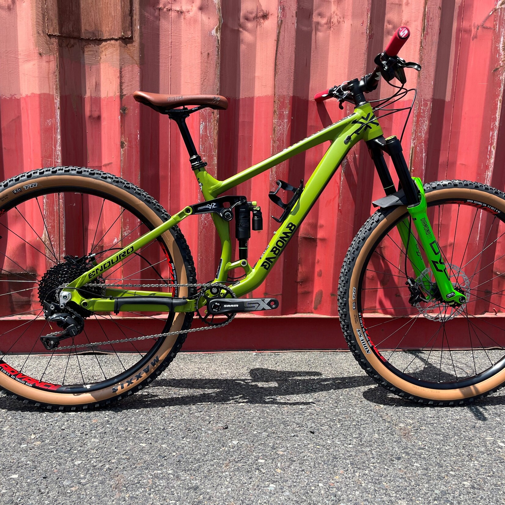 DA BOMB DA BOMB Cherry Bomb 29, Green, Enduro Mountain Bike