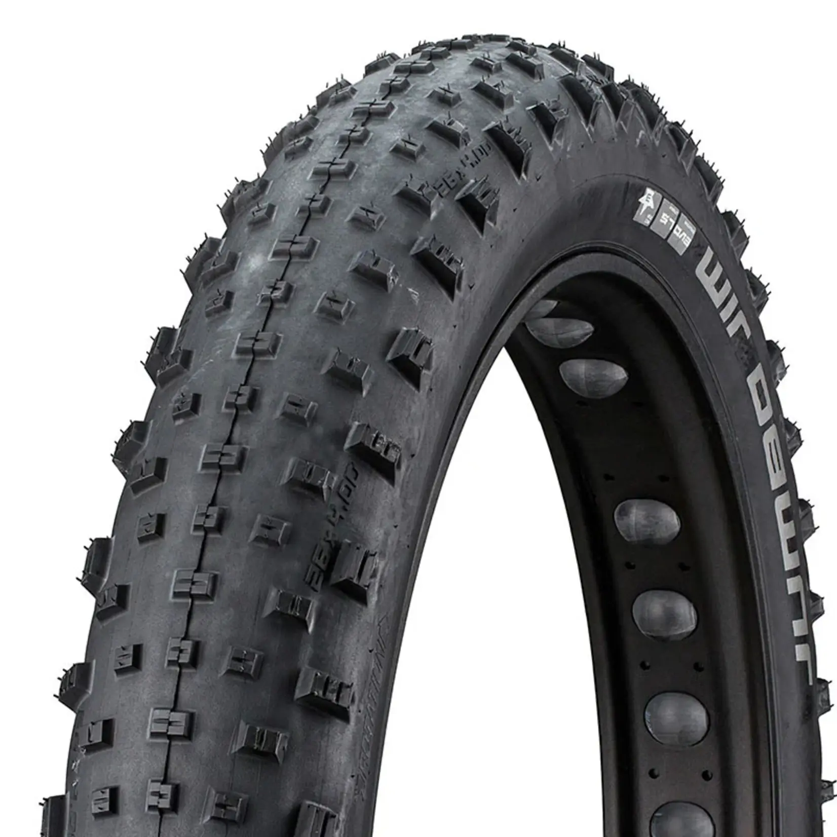 SCHWALBE Schwalbe Jumbo Jim Addix, Pneu, 26''x4.80, Pliable, Tubeless Ready, 127TPI