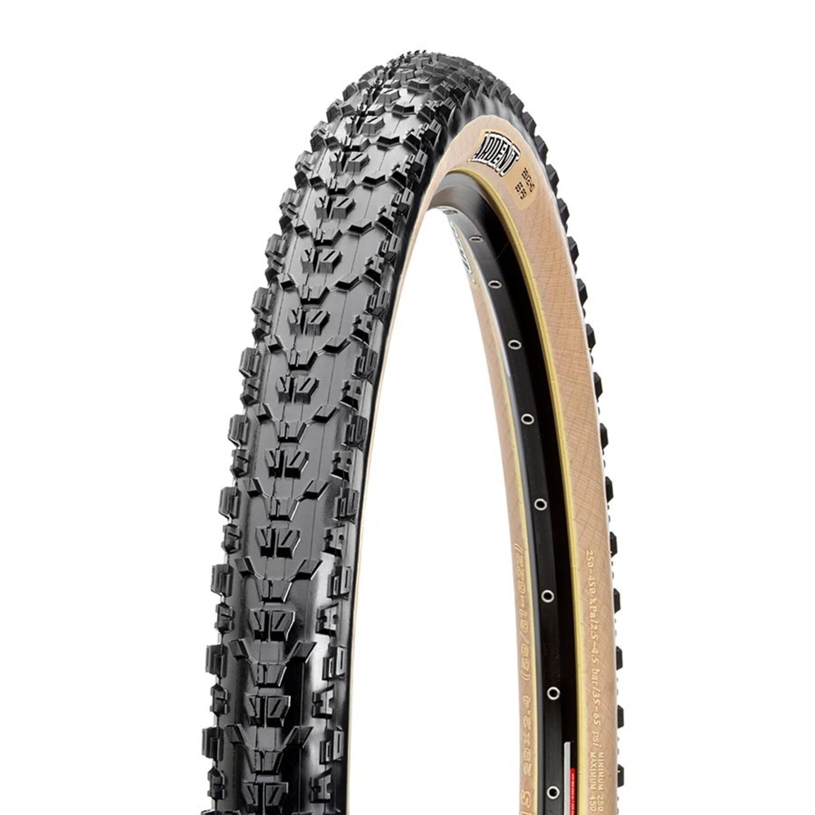 Maxxis Maxxis, Ardent, Pneu, 29''x2.40, Pliable, Tubeless Ready, Dual, EXO, 60TPI, Flanc Beige