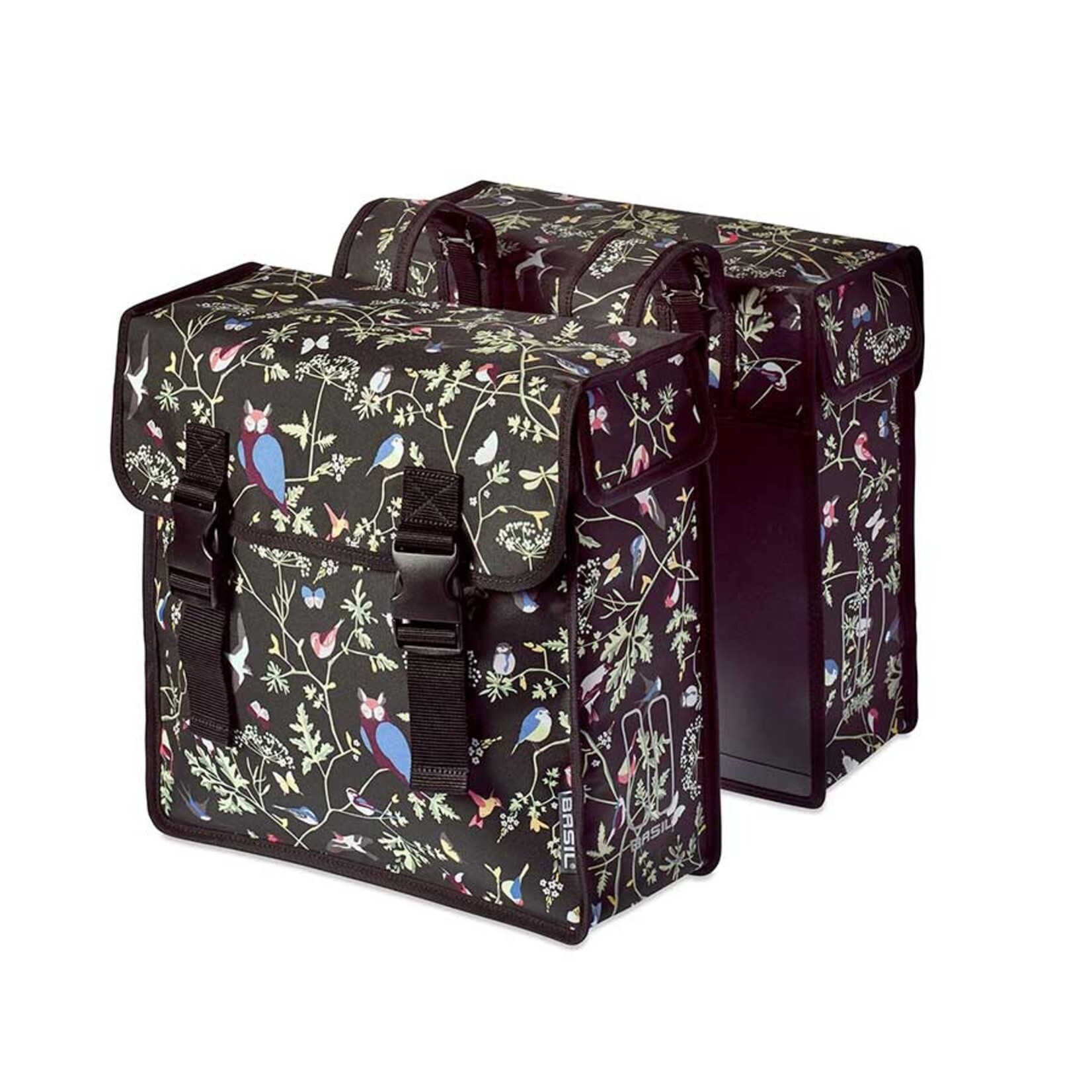 Basil, Wanderlust Double Bag, Sacoche double, Anthracite