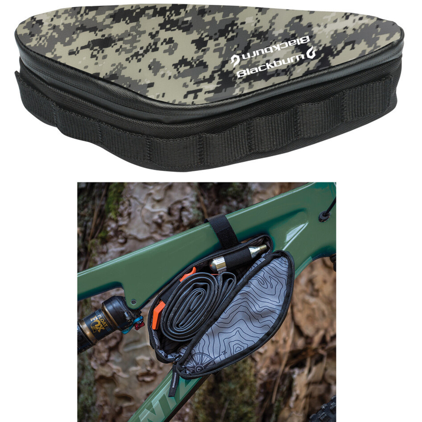 OUTPOST CORNER BAG GREY DIGICAMO