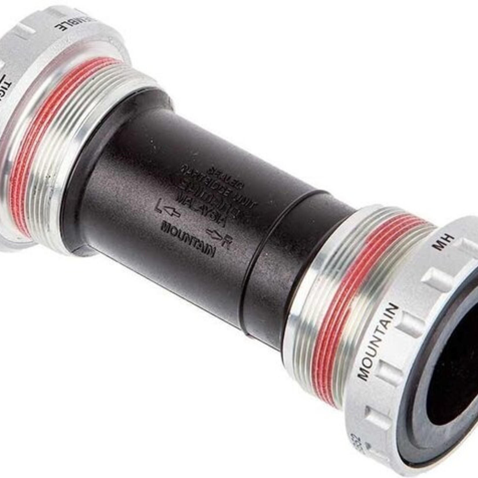 Shimano Shimano, Deore SM-BB52, Jeu de pédalier Hollowtech II, BSA, 68/E/73mm, 24mm, Acier, Argent, ESMBB52B