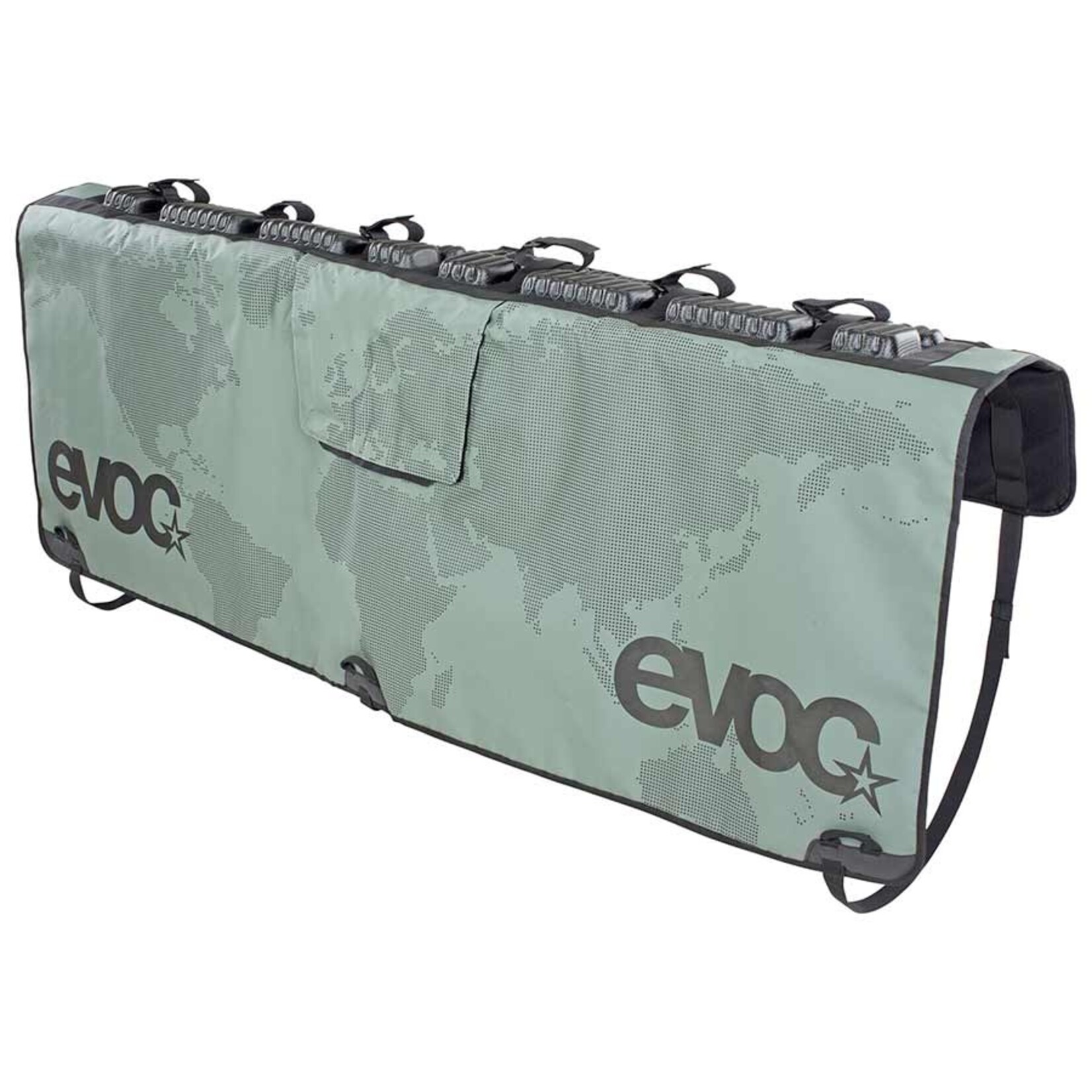 EVOC EVOC, Tailgate Pad, 136cm / 53.5'' wide, for mid-sized trucks, Olive