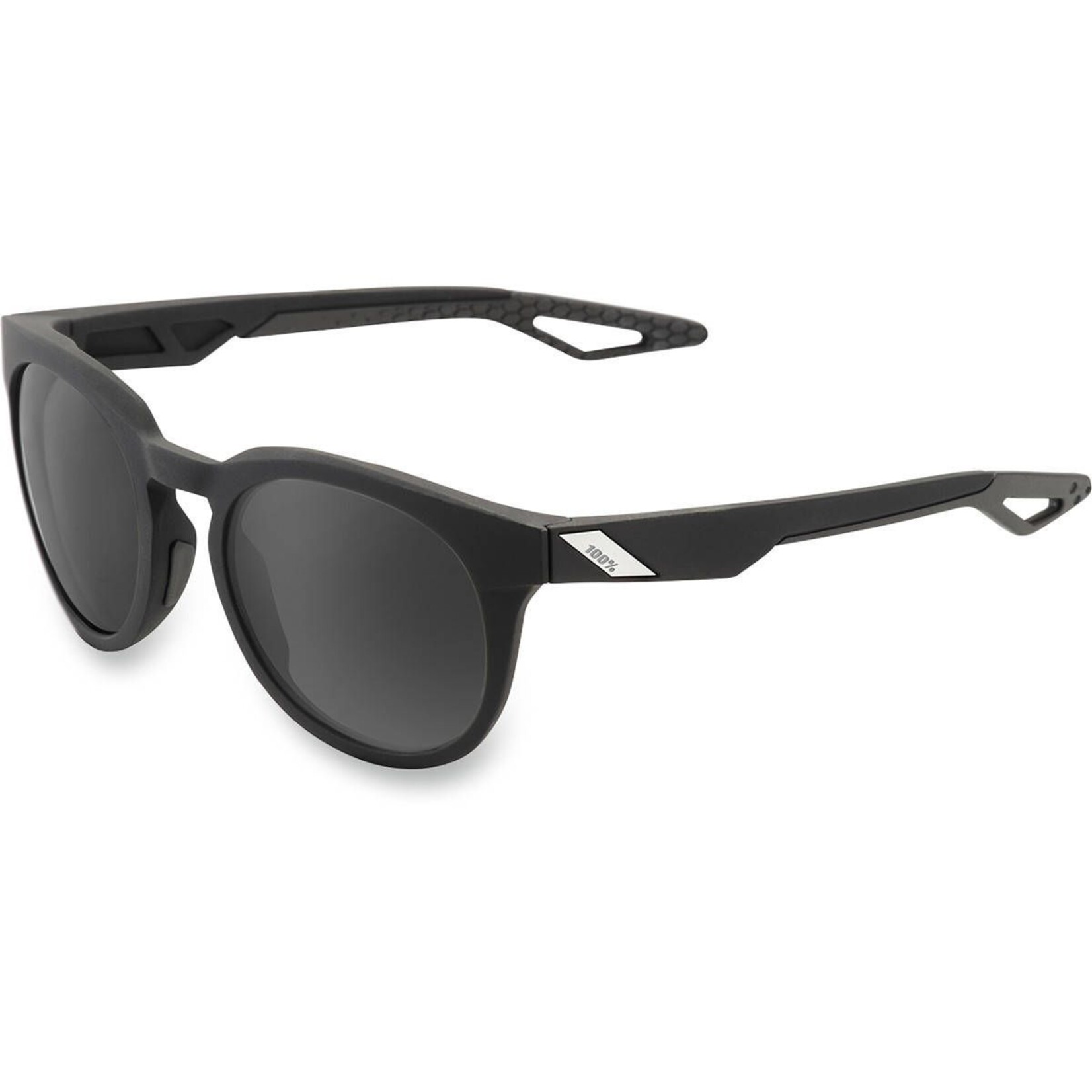100% 100% CAMPO - Soft Tact Black - Grey PEAKPOLAR Lens