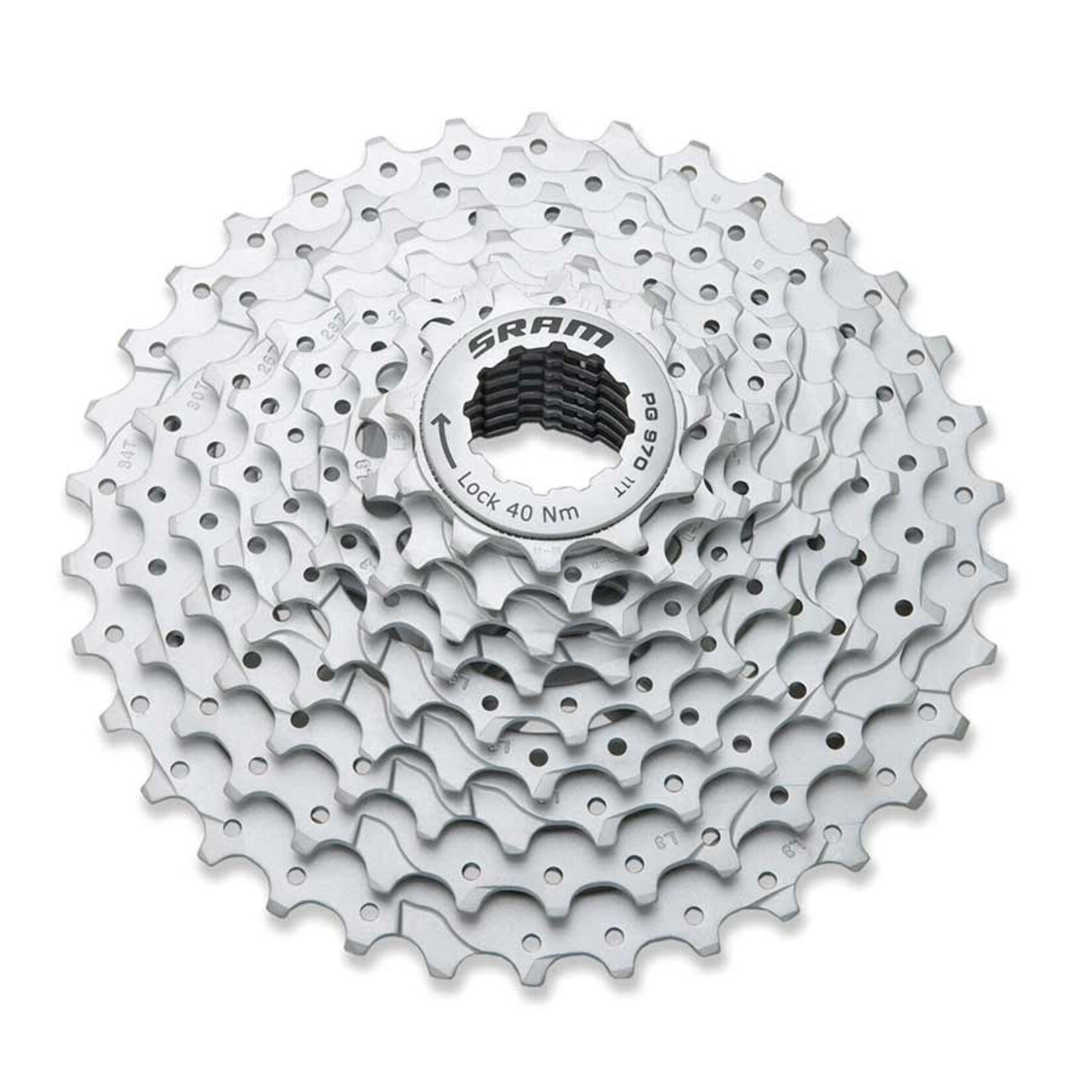 SRAM SRAM, PG-970, 9sp cassette, 11-34T, 11-13-15-17-20-23-26-30-34
