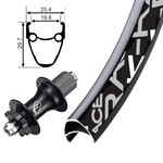 K-RACE K-RACE- ROUE ARRIÈRE / FORMULA, 700 12X142MM, 8-9-10 VIT. 6 BOULONS