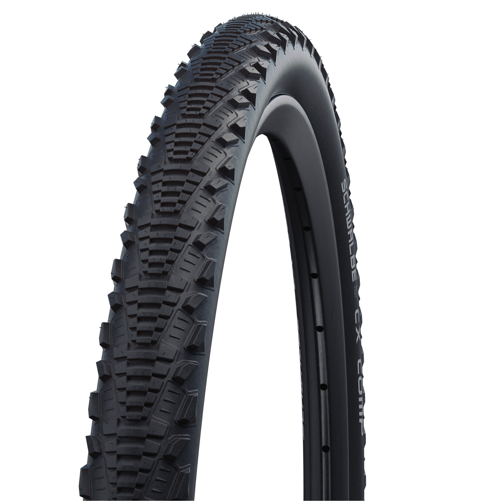 SCHWALBE Schwalbe, CX Comp, Pneu, 700x30C, Rigide, Tringle, SBC, KevlarGuard, 50TPI