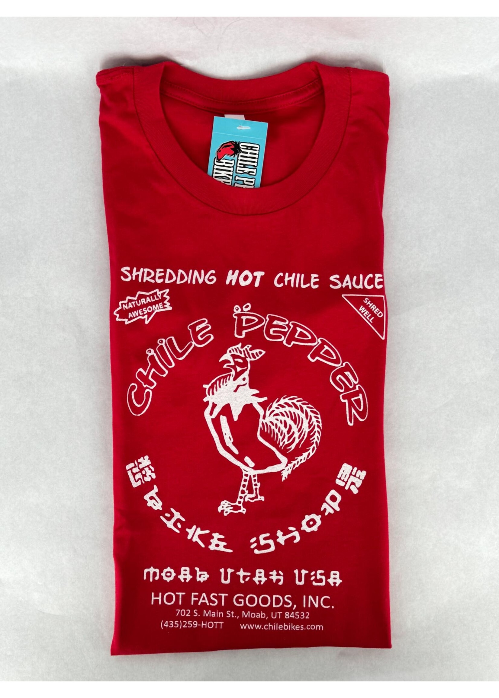 Chile Pepper Chile Sauce Tee - Men's/Unisex