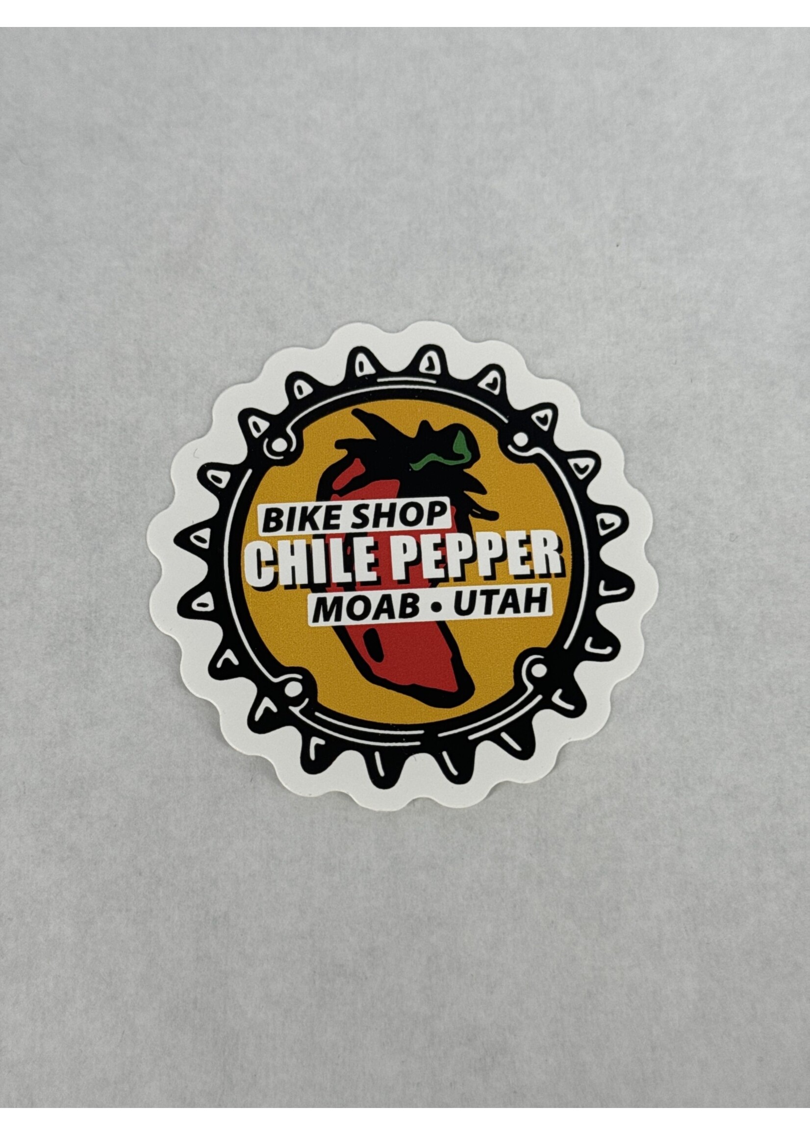 Chile Pepper Chile Pepper Chainring Sticker
