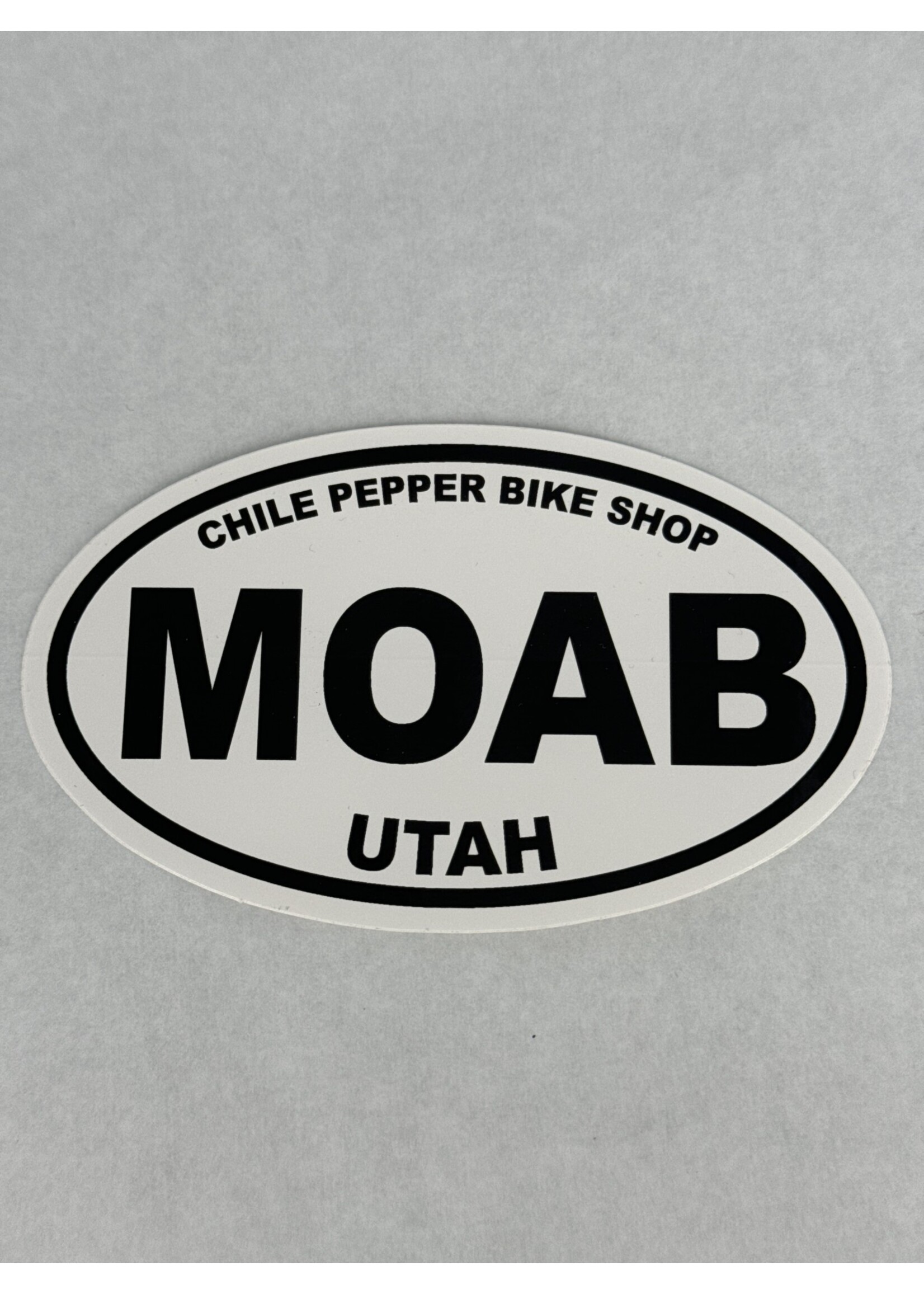 Chile Pepper Chile Pepper Destination Moab Sticker