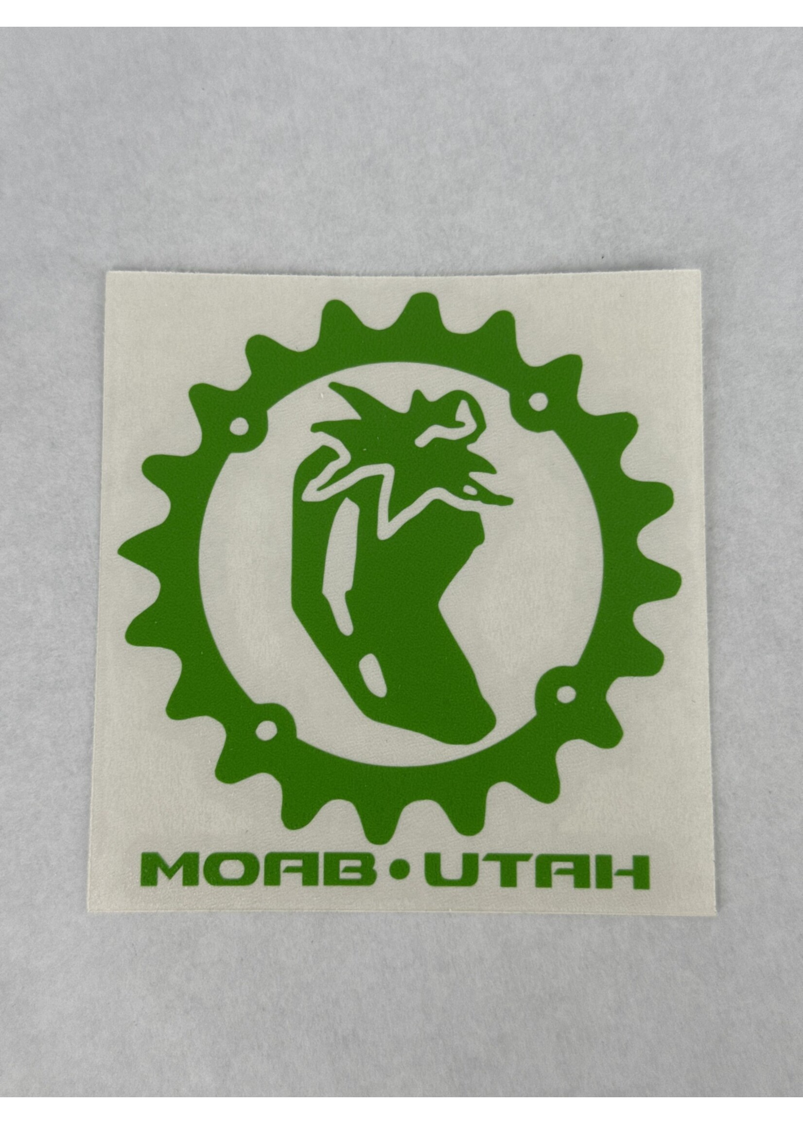 Chile Pepper Die-Cut Chile Chainring Sticker