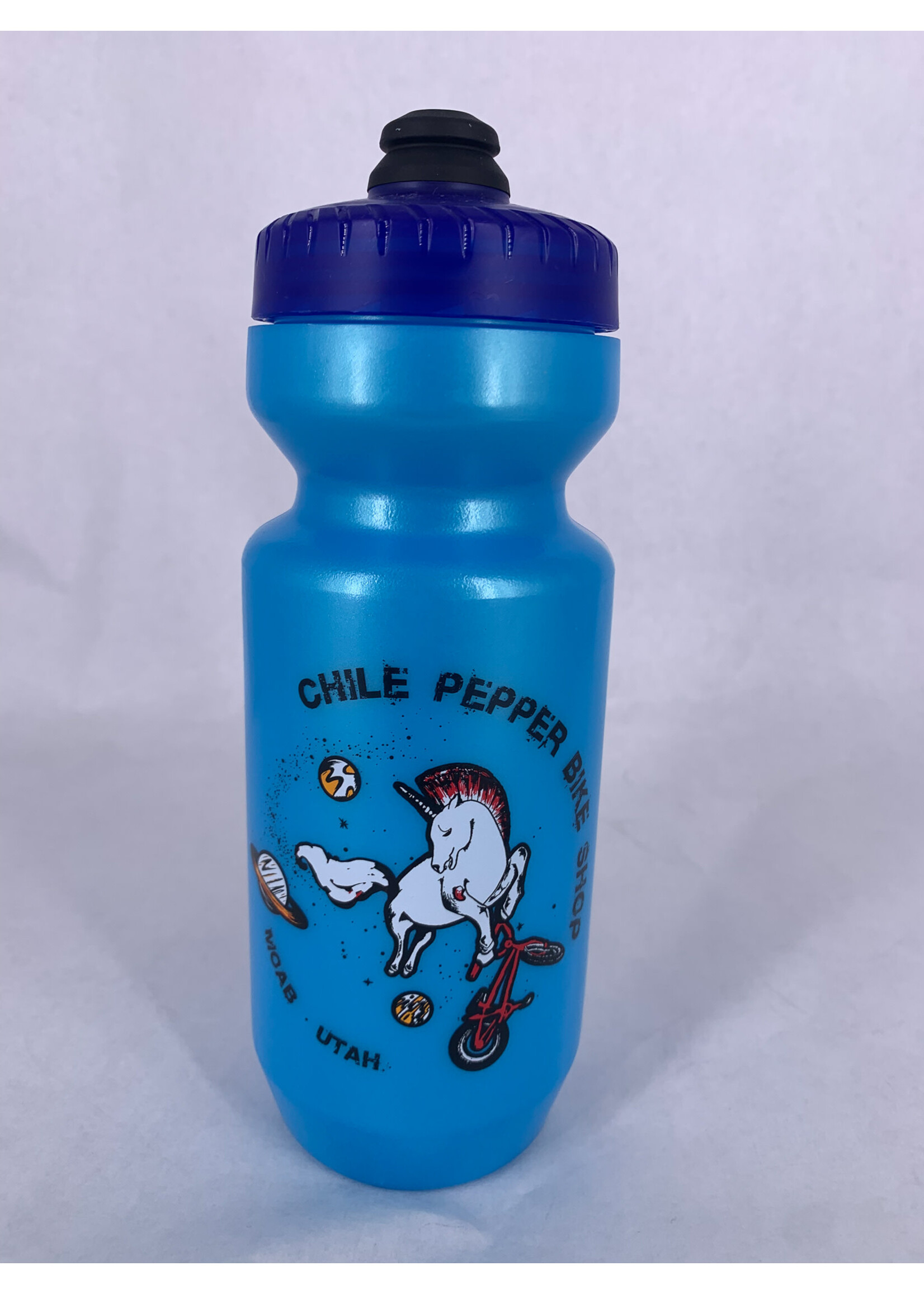 Chile Pepper Chile Unicorn Tailwhip 22oz. Water Bottle